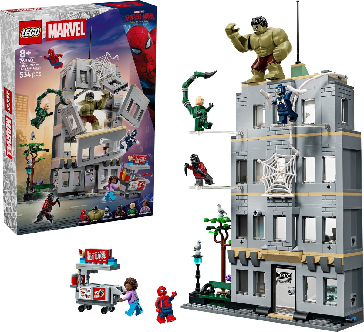 LEGO® 76350 Epickie starcie: Spider-Man kontra Hulk - zdjęcie 4