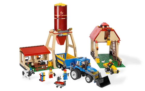 LEGO® 7637 City Farma Gospodarstwo Rolne Traktor - zdjęcie 2