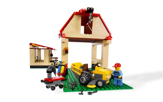 LEGO® 7637 City Farma Gospodarstwo Rolne Traktor - zdjęcie 9
