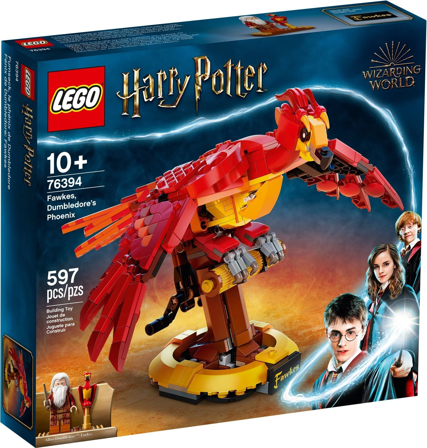 LEGO® 76394 Harry Potter Fawkes, feniks Dumbledore'a - zdjęcie 2