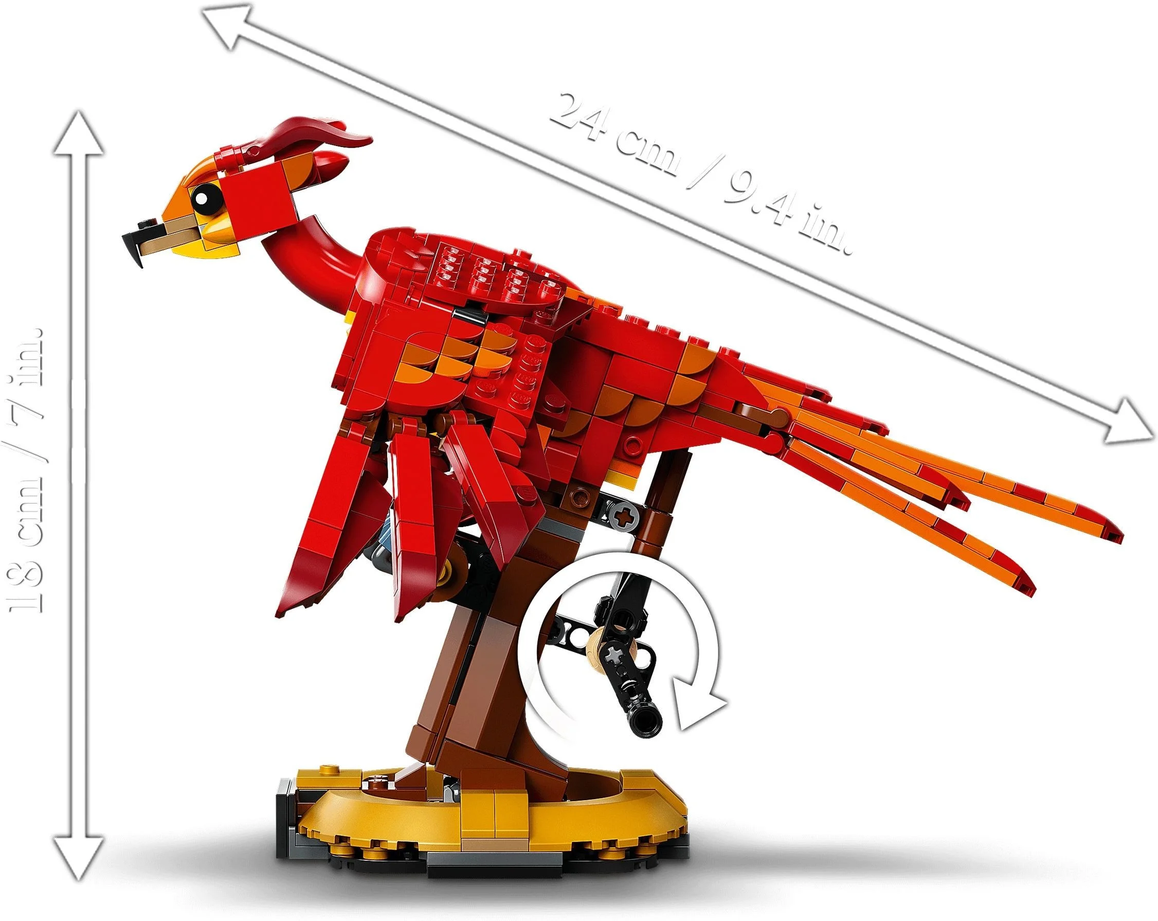 LEGO® 76394 Harry Potter Fawkes, feniks Dumbledore'a - zdjęcie 13