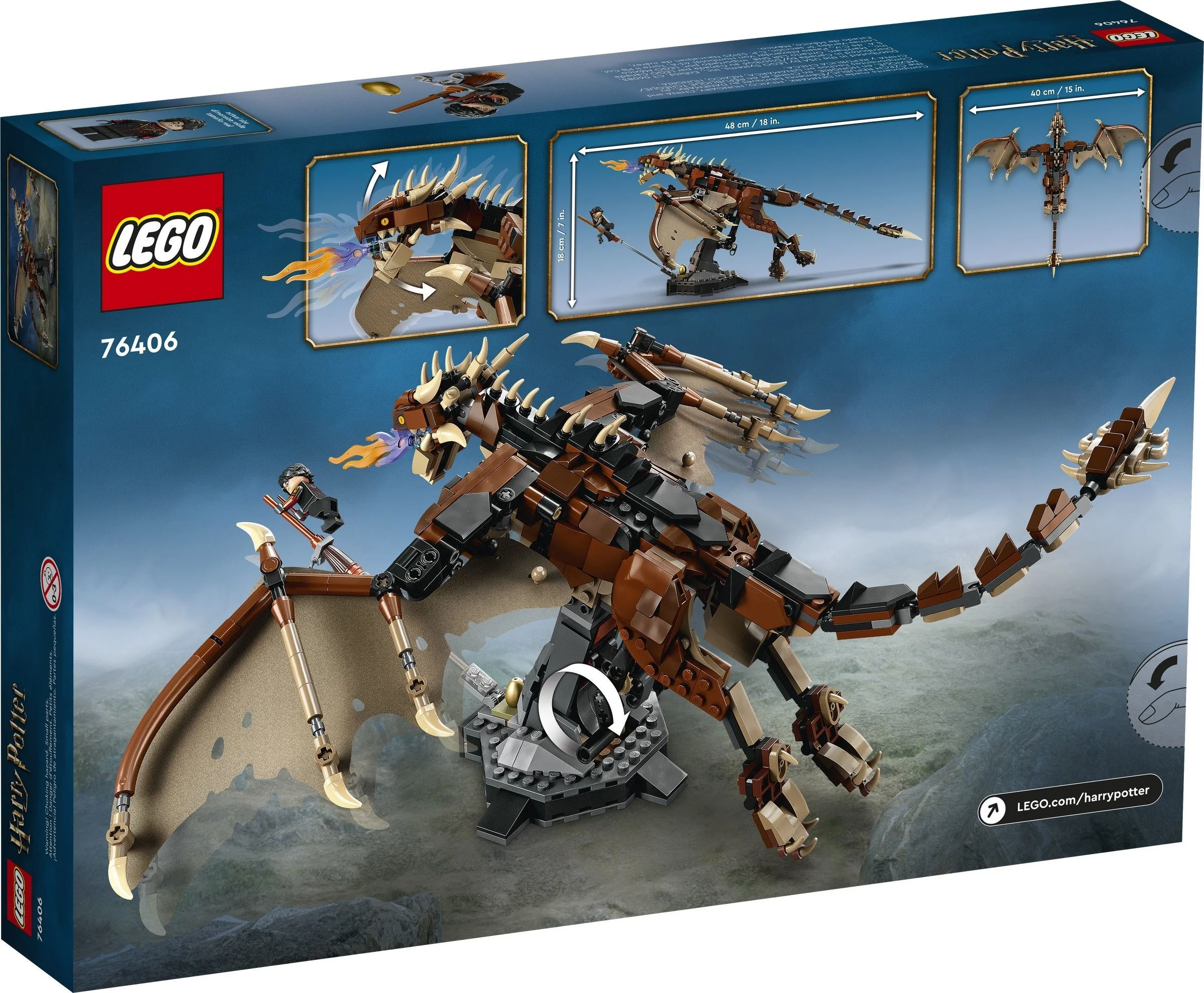 LEGO® 76406 Smok rogogon węgierski - zdjęcie 7