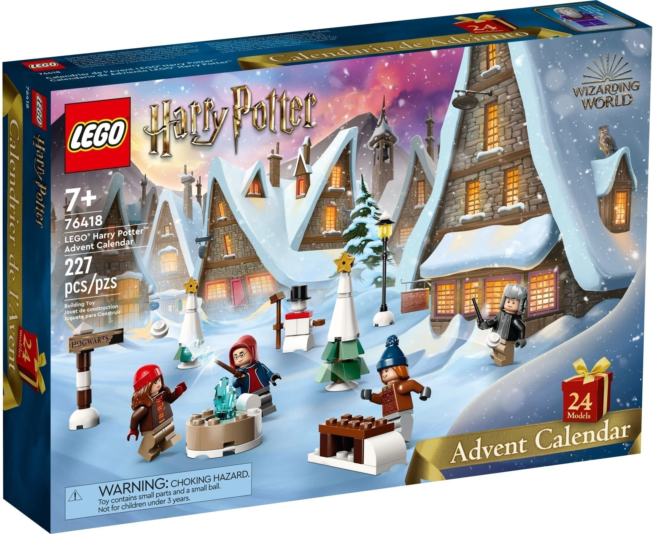 LEGO® 76418 Kalendarz adwentowy Lego Harry Potter 2023 227 części () - zdjęcie 2