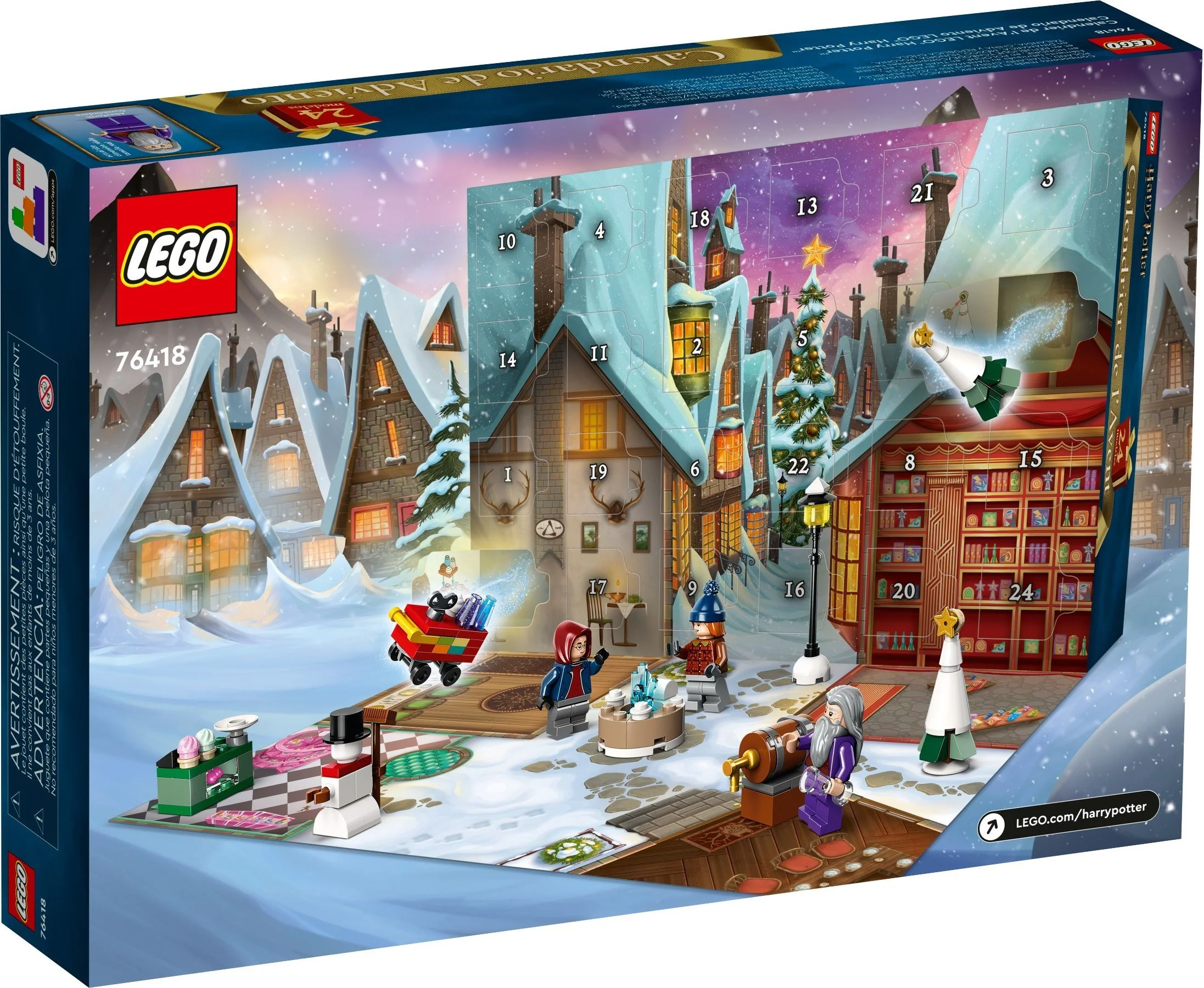 LEGO® 76418 Kalendarz adwentowy Lego Harry Potter 2023 227 części () - zdjęcie 5