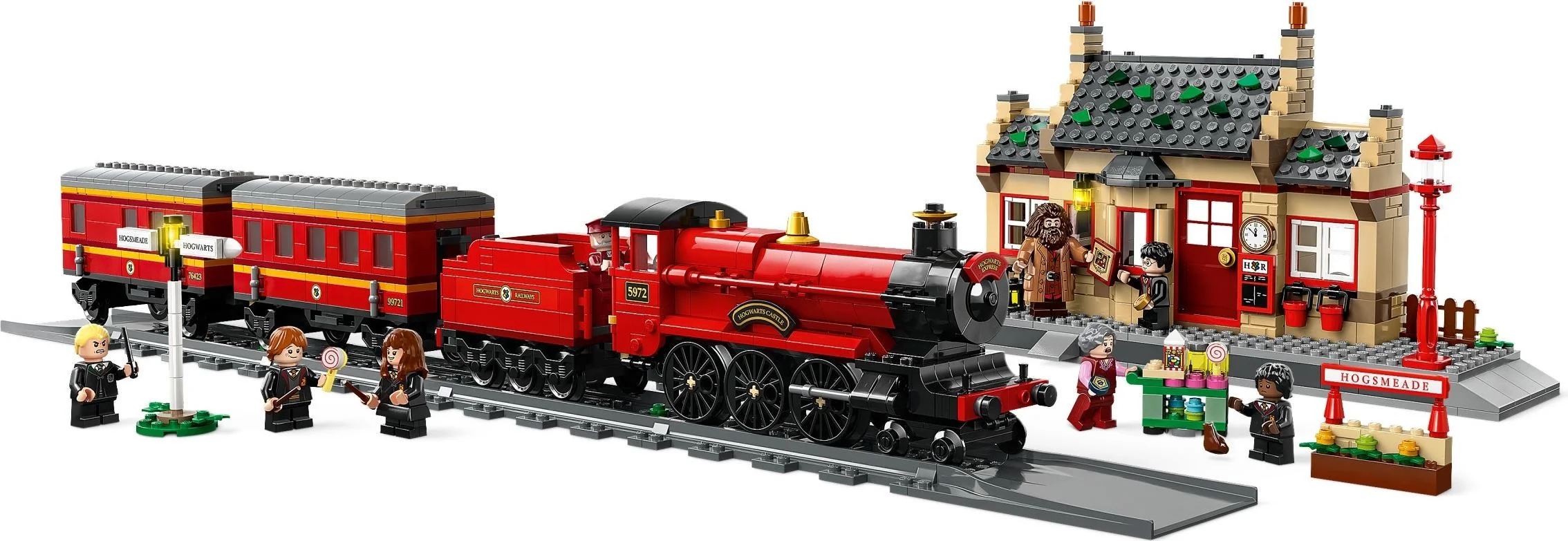 LEGO® 76423 LEGO Harry Potter Ekspres do Hogwartu i stacja w Hogsmeade - zdjęcie 3