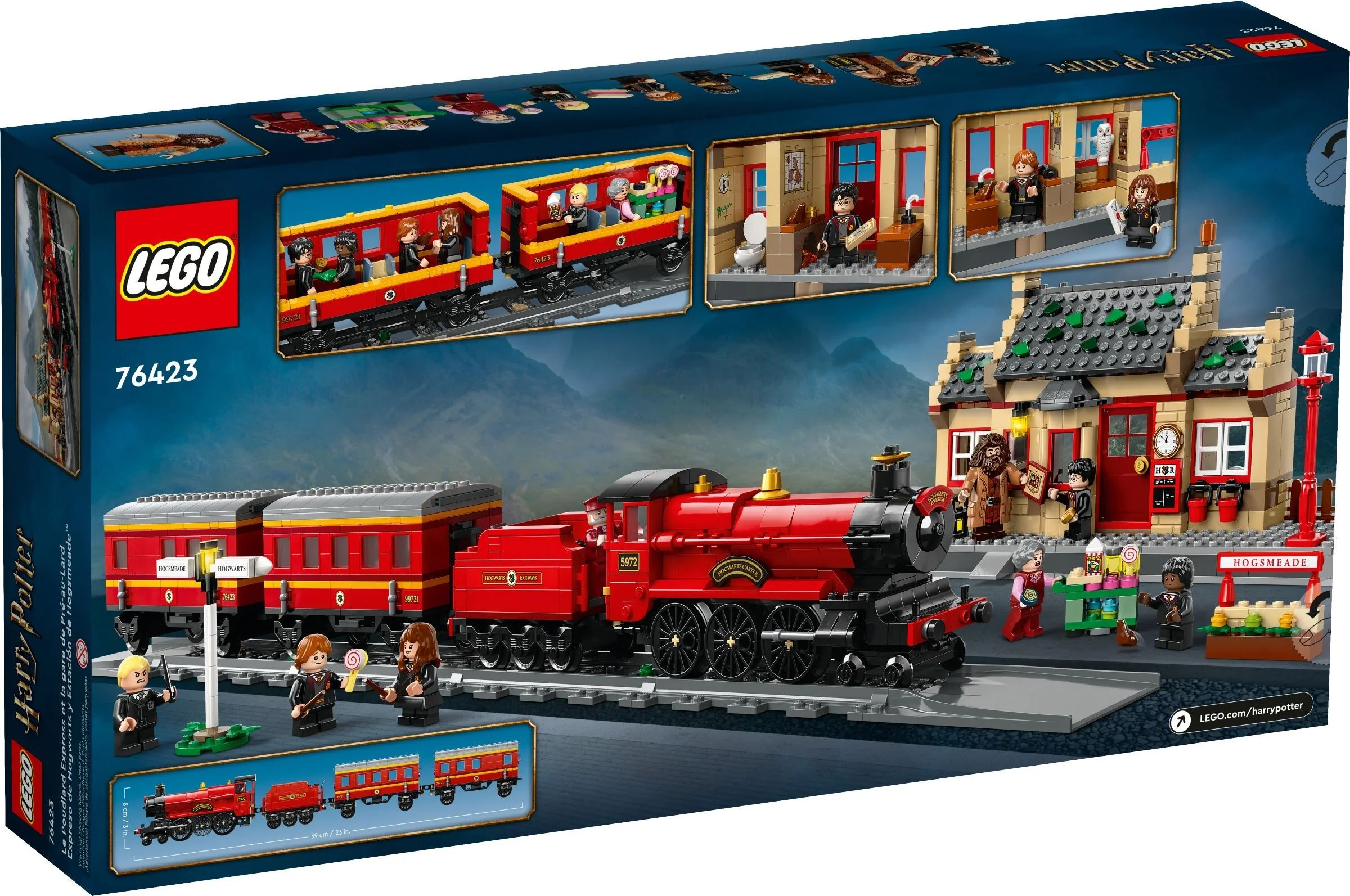 LEGO® 76423 LEGO Harry Potter Ekspres do Hogwartu i stacja w Hogsmeade - zdjęcie 8