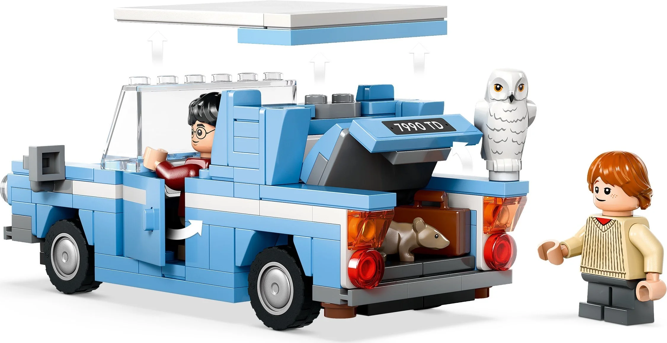 LEGO® 76424 Latający Ford Anglia - zdjęcie 9