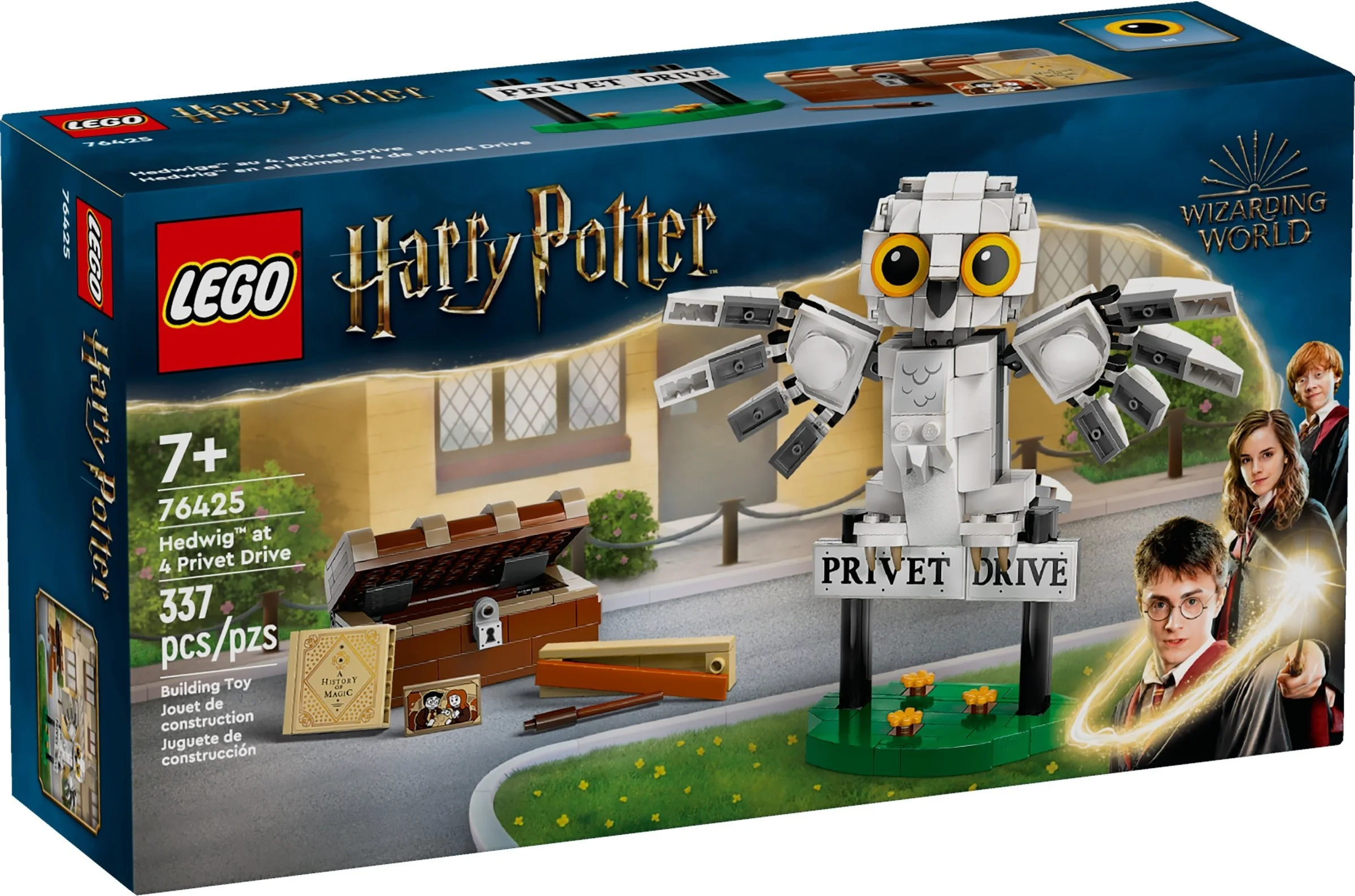 Hedwiga z wizytą na ul. Privet Drive 4