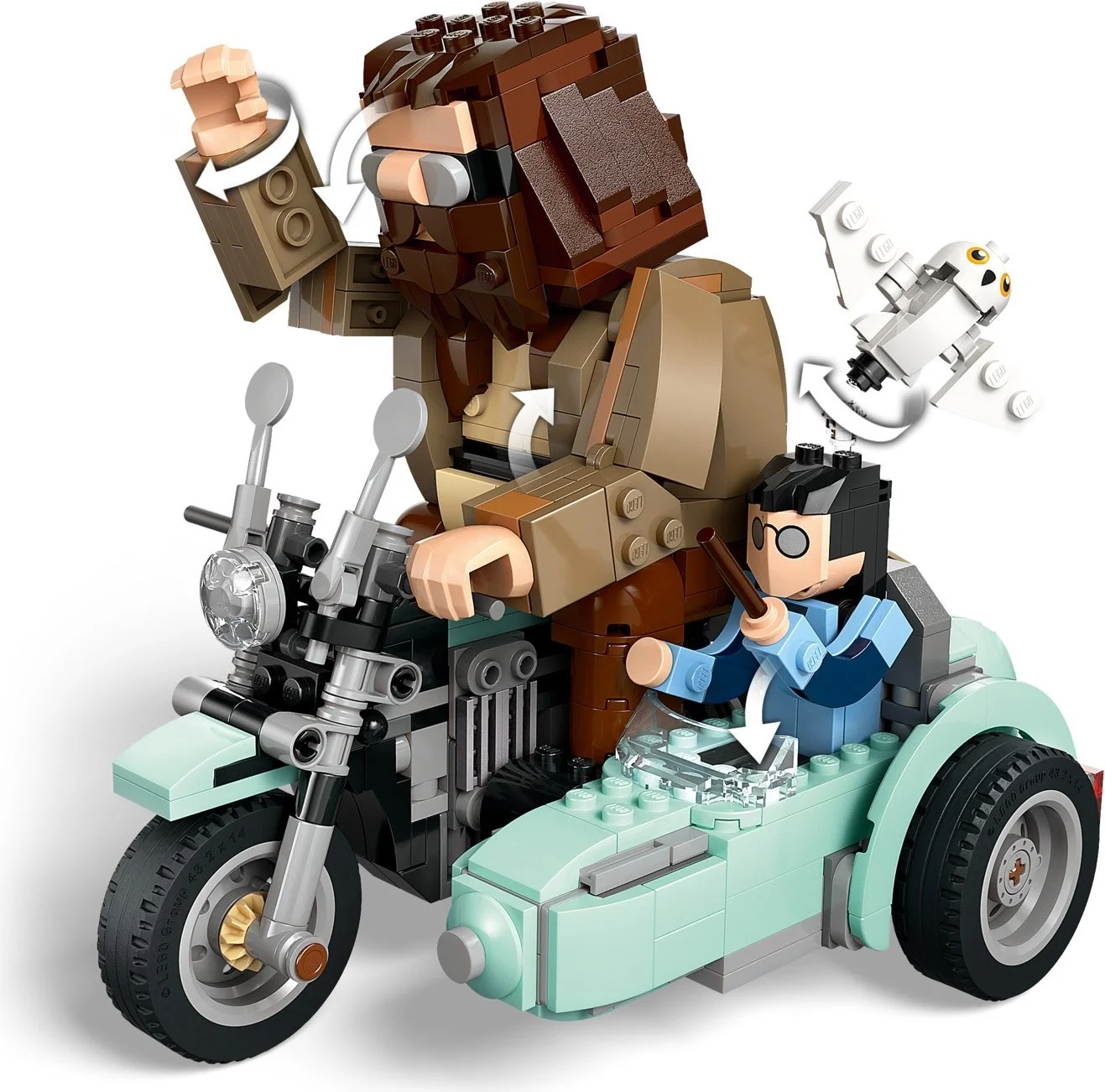 LEGO® 76443 Przejażdżka motocyklowa Hagrida i Harry'ego - zdjęcie 7