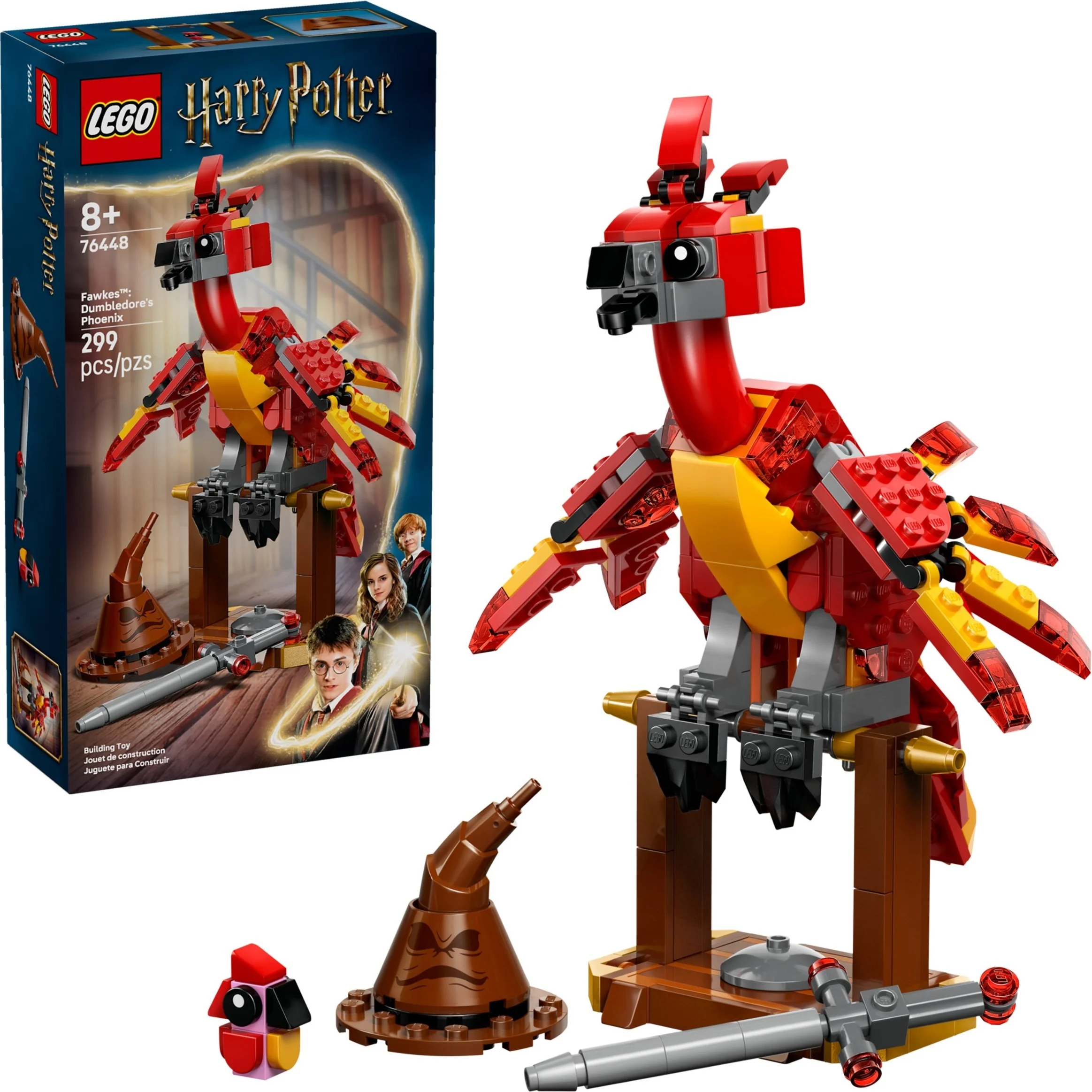 LEGO® 76448 Fawkes: feniks Dumbledore'a - zdjęcie 3