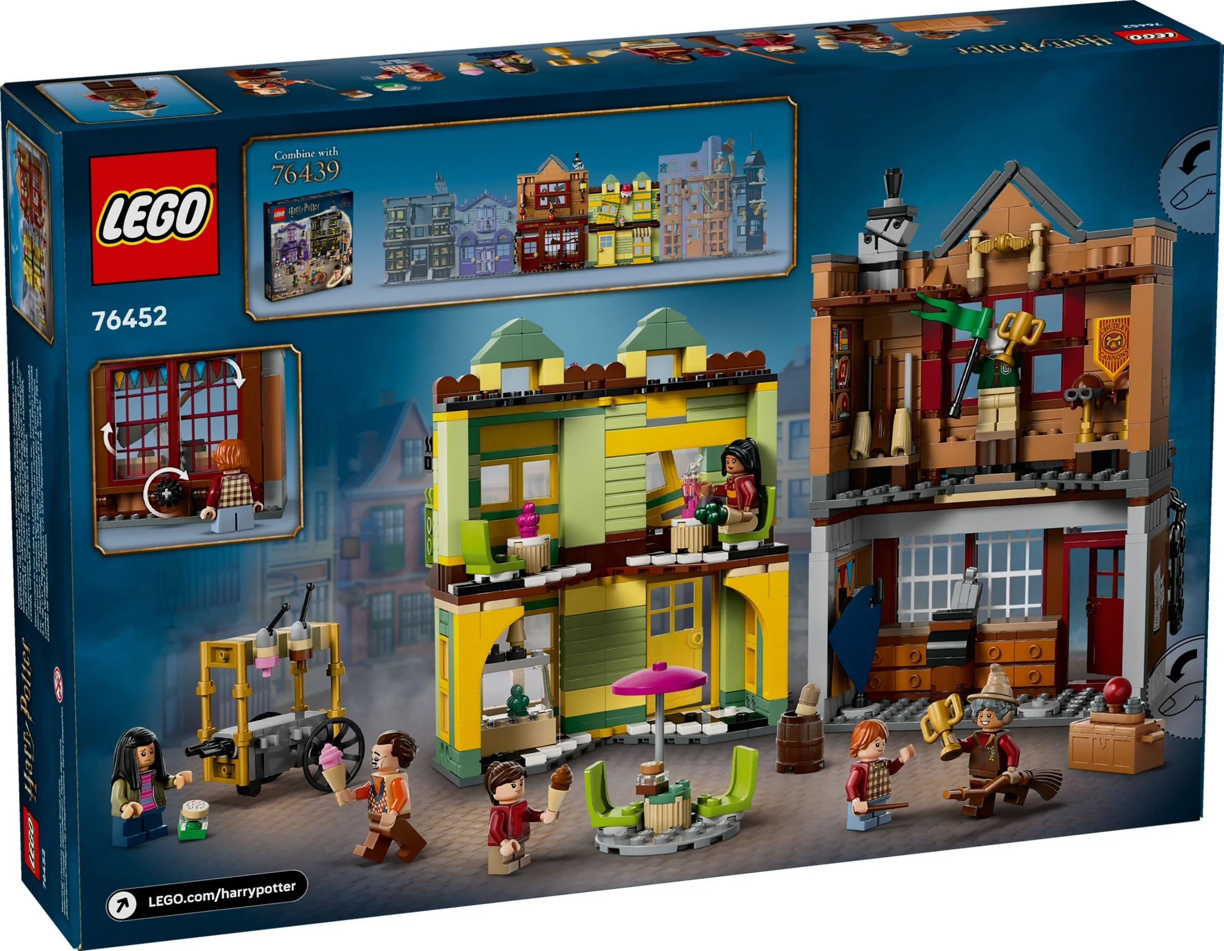 LEGO® 76452 Markowy sprzęt do quidditcha™ i lodziarnia - zdjęcie 2