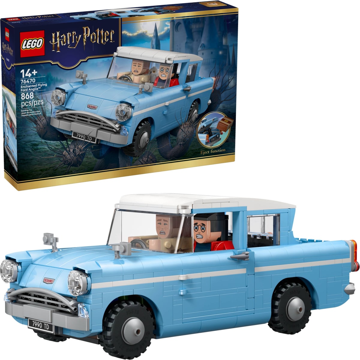 LEGO® 76470 Zaczarowany latający Ford Anglia - zdjęcie 6