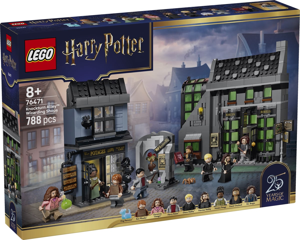 LEGO® 76471 Magiczne sklepy na ulicy Śmiertelnego Nokturnu - zdjęcie 2