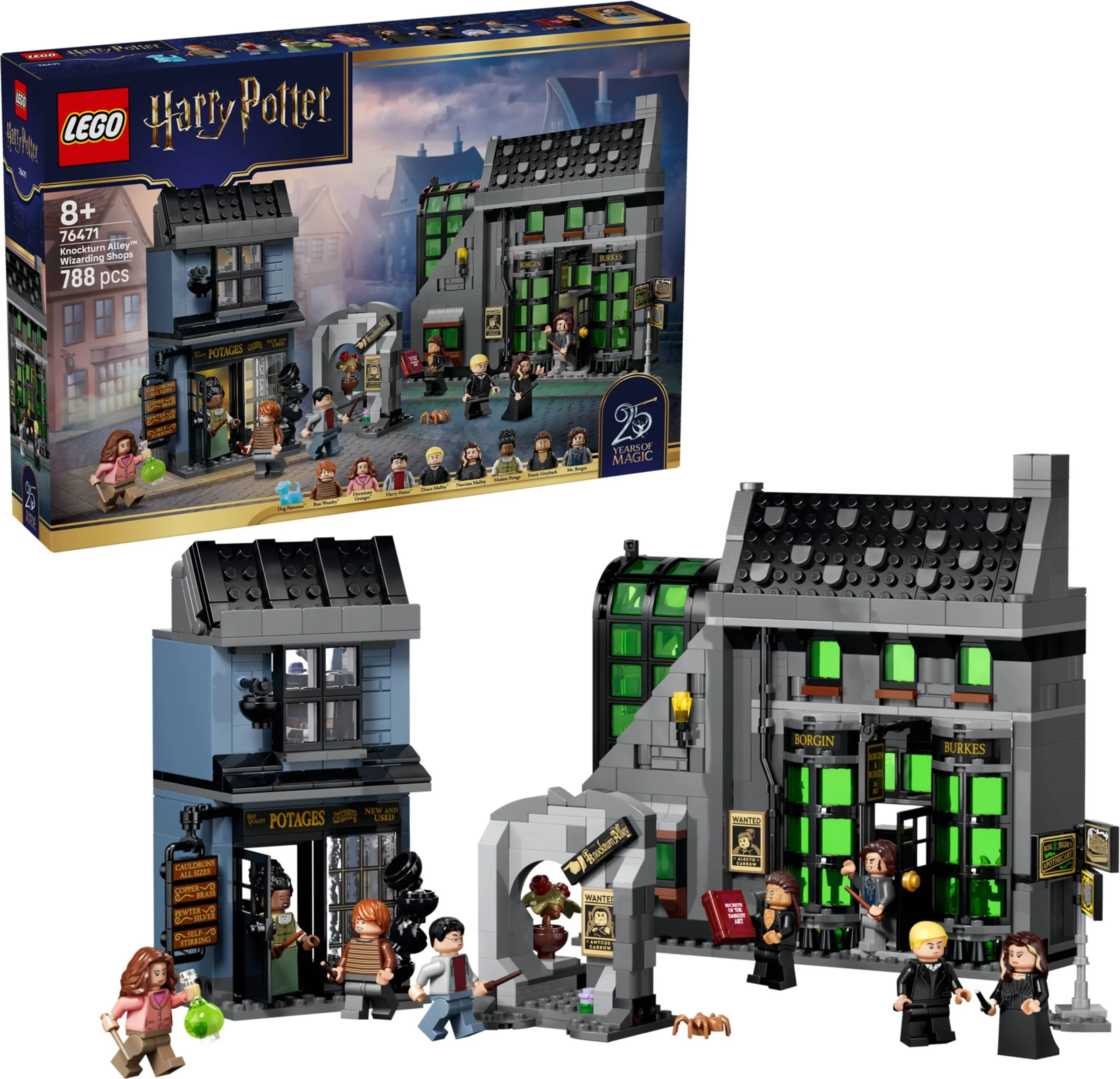 LEGO® 76471 Magiczne sklepy na ulicy Śmiertelnego Nokturnu - zdjęcie 7