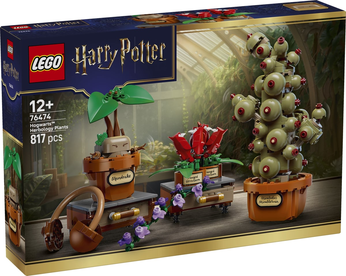LEGO® 76474 Rośliny z lekcji zielarstwa w Hogwarcie - zdjęcie 2