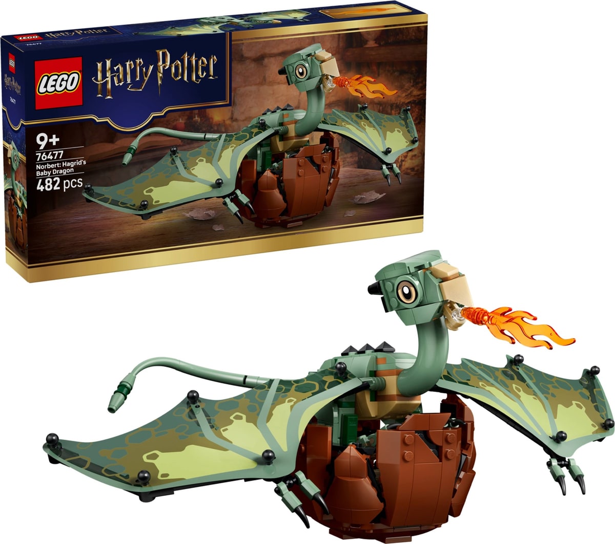 LEGO® 76477 Norbert: mały smok Hagrida - zdjęcie 6