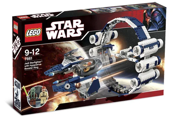 LEGO® 7661 Wars Lego Star Wars Jedi Starfighte with Hyperdrive Booste - zdjęcie 2