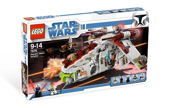 LEGO® 7676 Republic Attack Gunship - zdjęcie 2