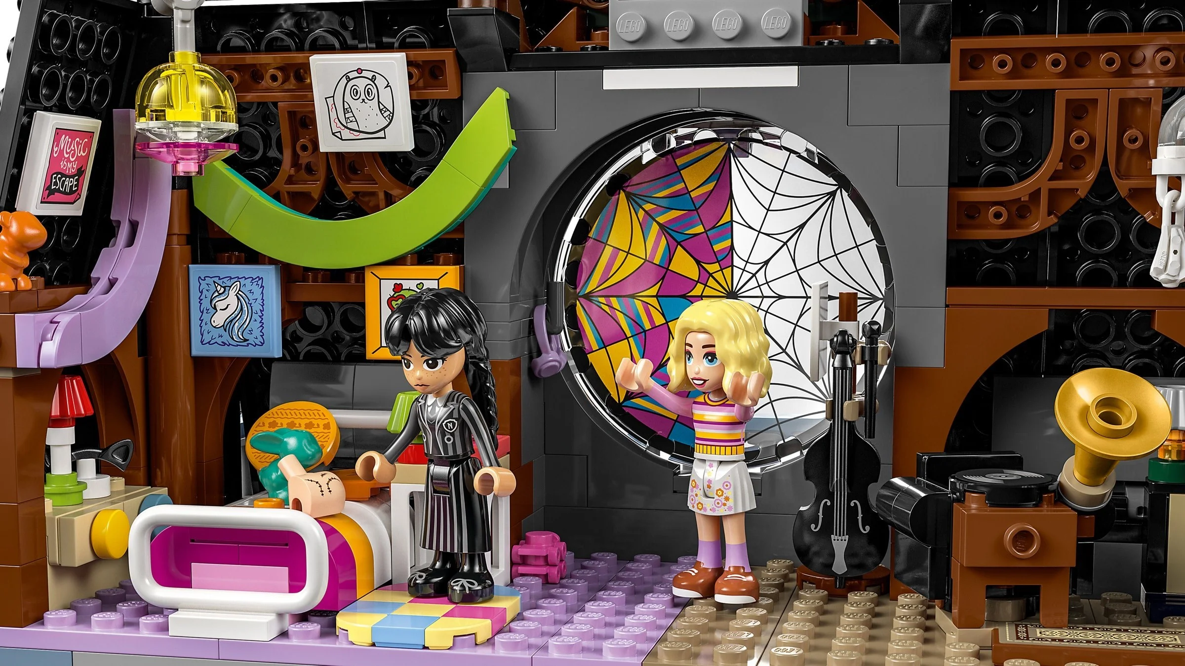 LEGO® 76781 Pokój Wednesday i Enid - zdjęcie 4