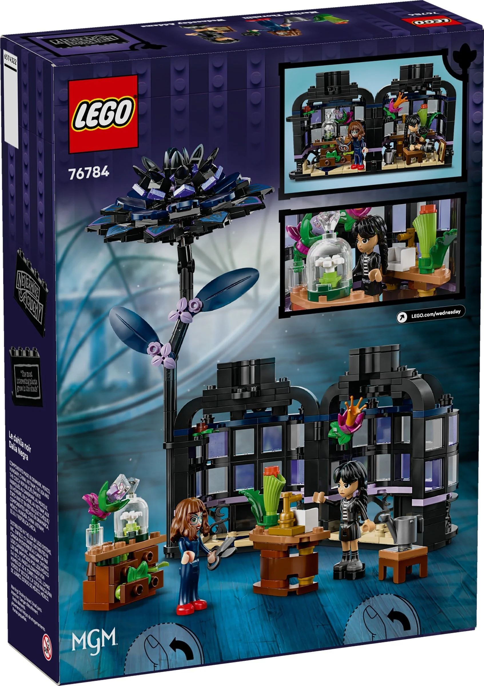 LEGO® 76784 Kwiat czarnej dalii - zdjęcie 5