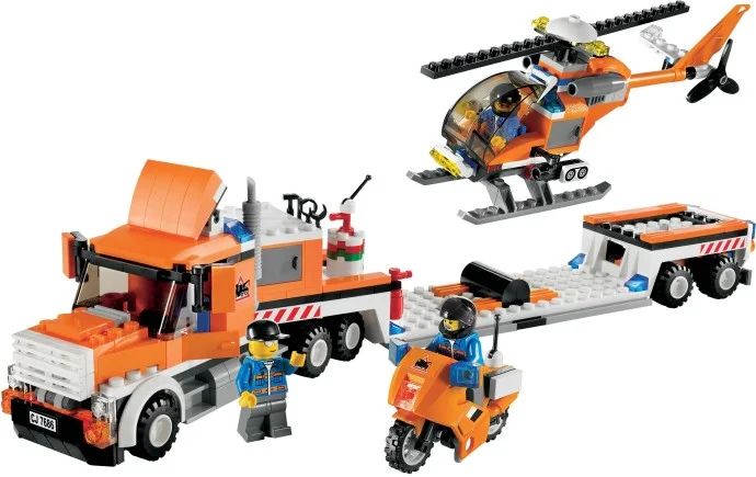 Lego City Laweta do przewozu helikoptera
