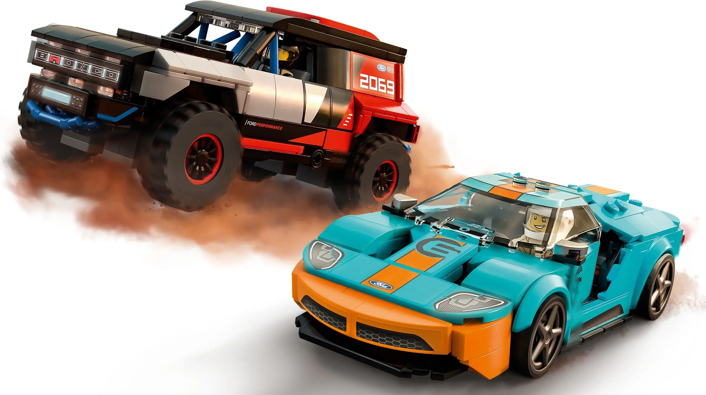 LEGO® 76905 Speed Champions Ford Gt Heritage Edition i Bronco R - zdjęcie 7