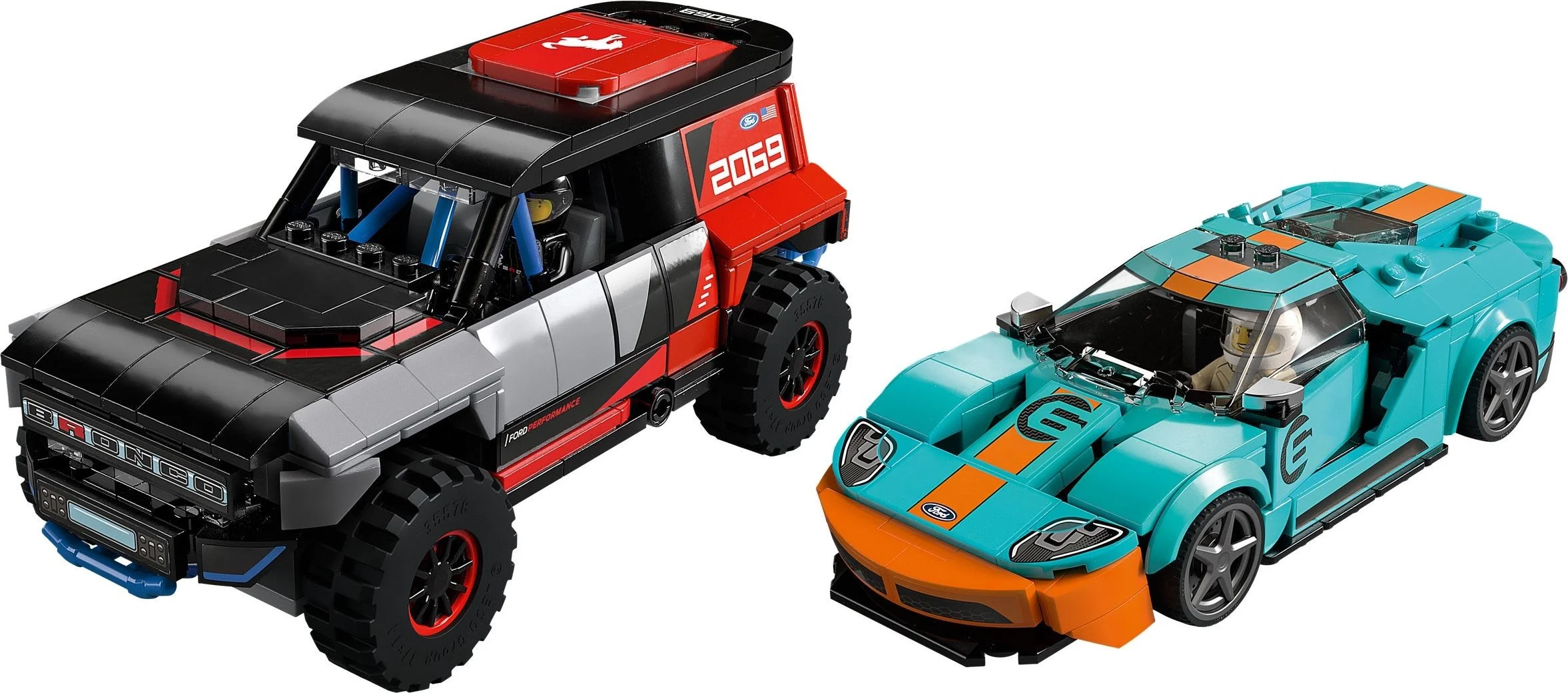 LEGO® 76905 Speed Champions Ford Gt Heritage Edition i Bronco R - zdjęcie 8