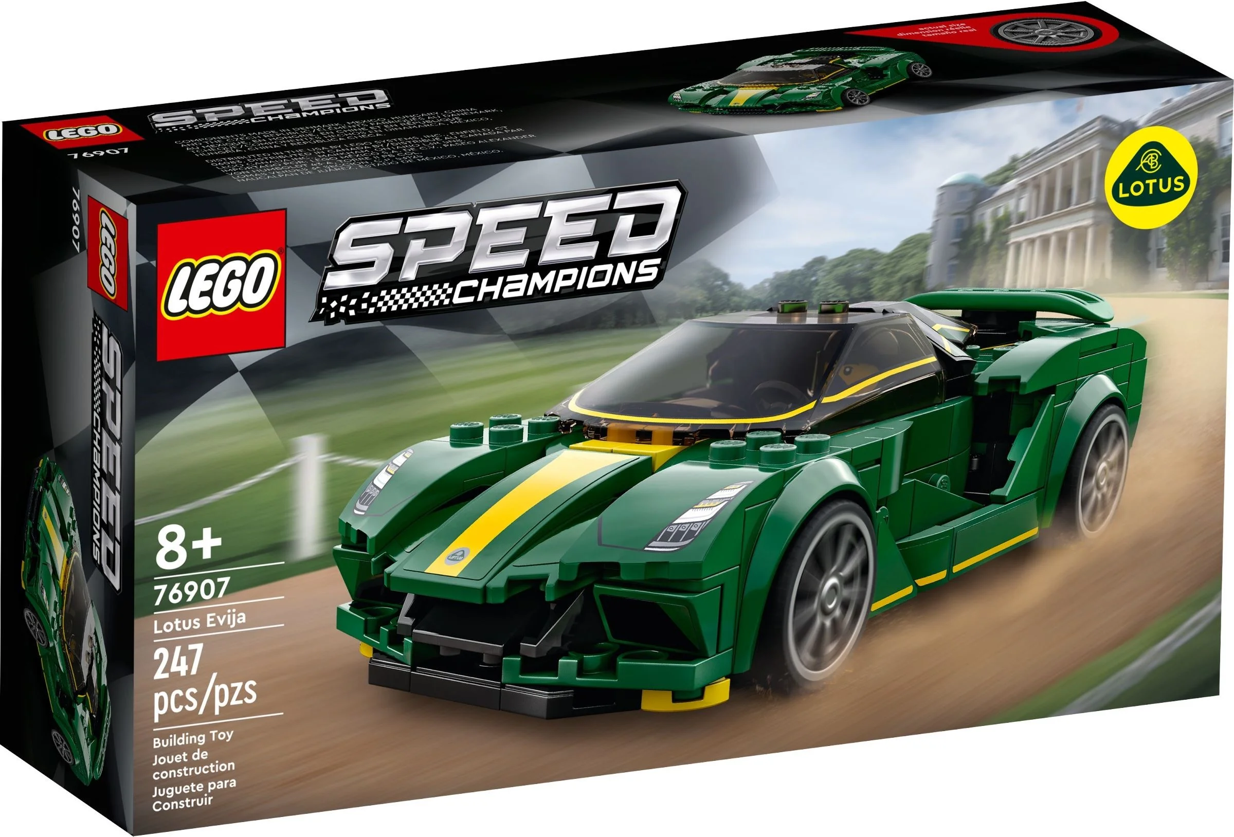 LEGO® 76907 Speed Champions Samochód Sportowy Lotus Evija Klocki 247 El - zdjęcie 4