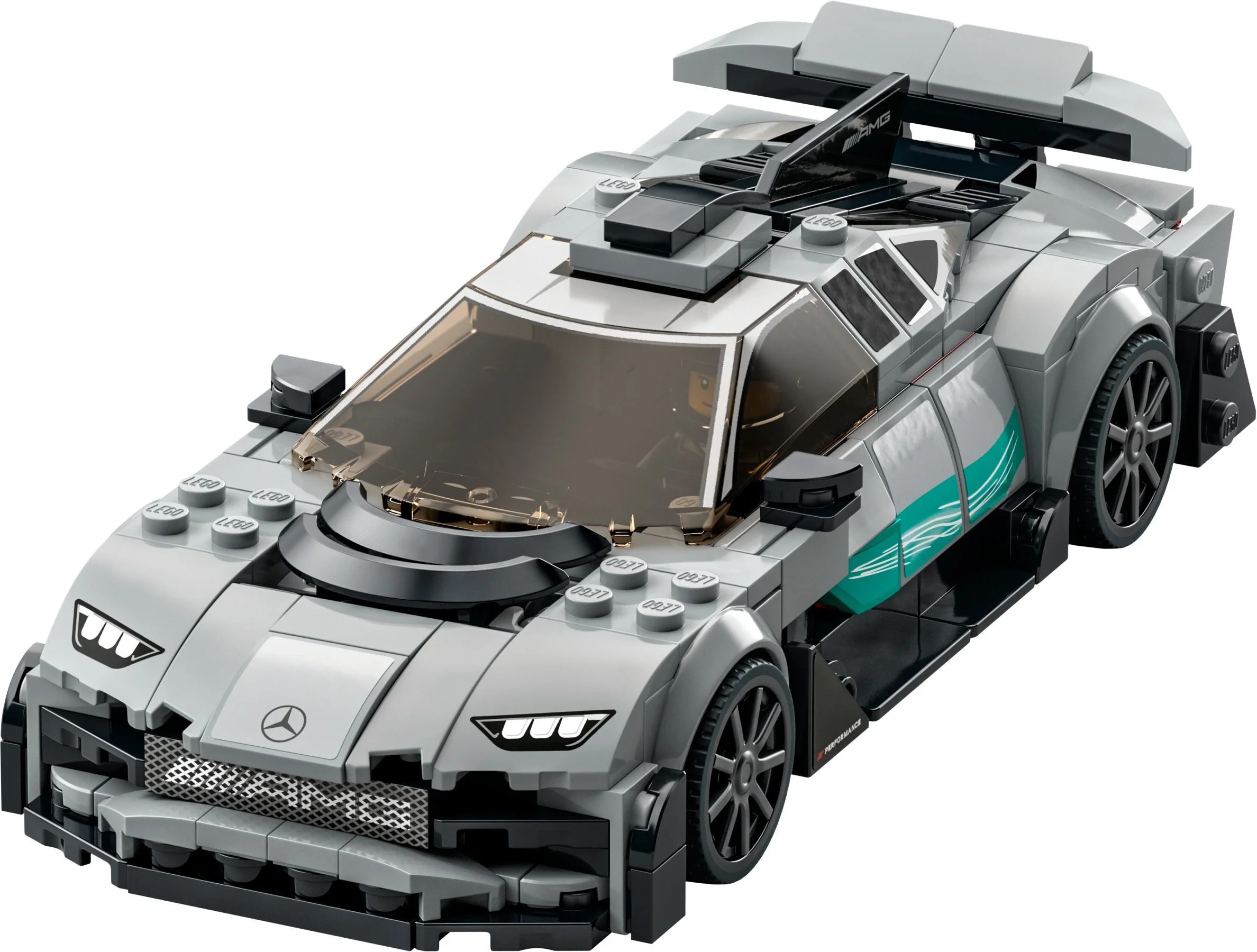 LEGO® 76909 Speed Champions Mercedes-AMG F1 W12 E Performance i Mercedes-AMG ONE - zdjęcie 3