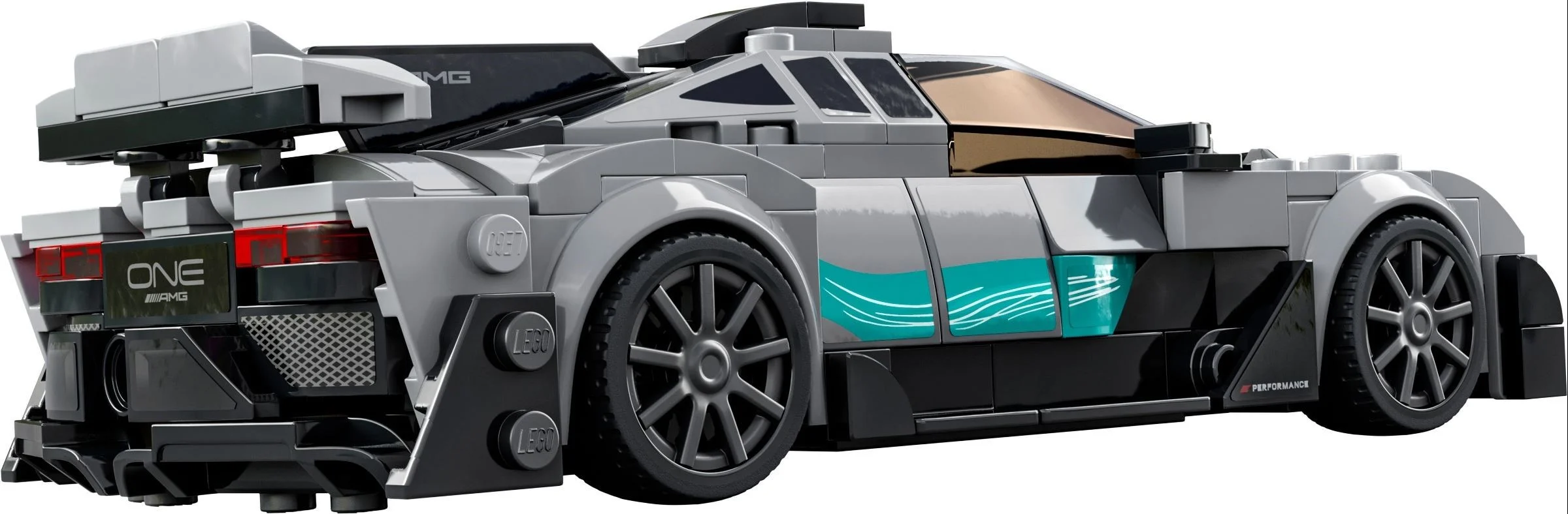 LEGO® 76909 Speed Champions Mercedes-AMG F1 W12 E Performance i Mercedes-AMG ONE - zdjęcie 5
