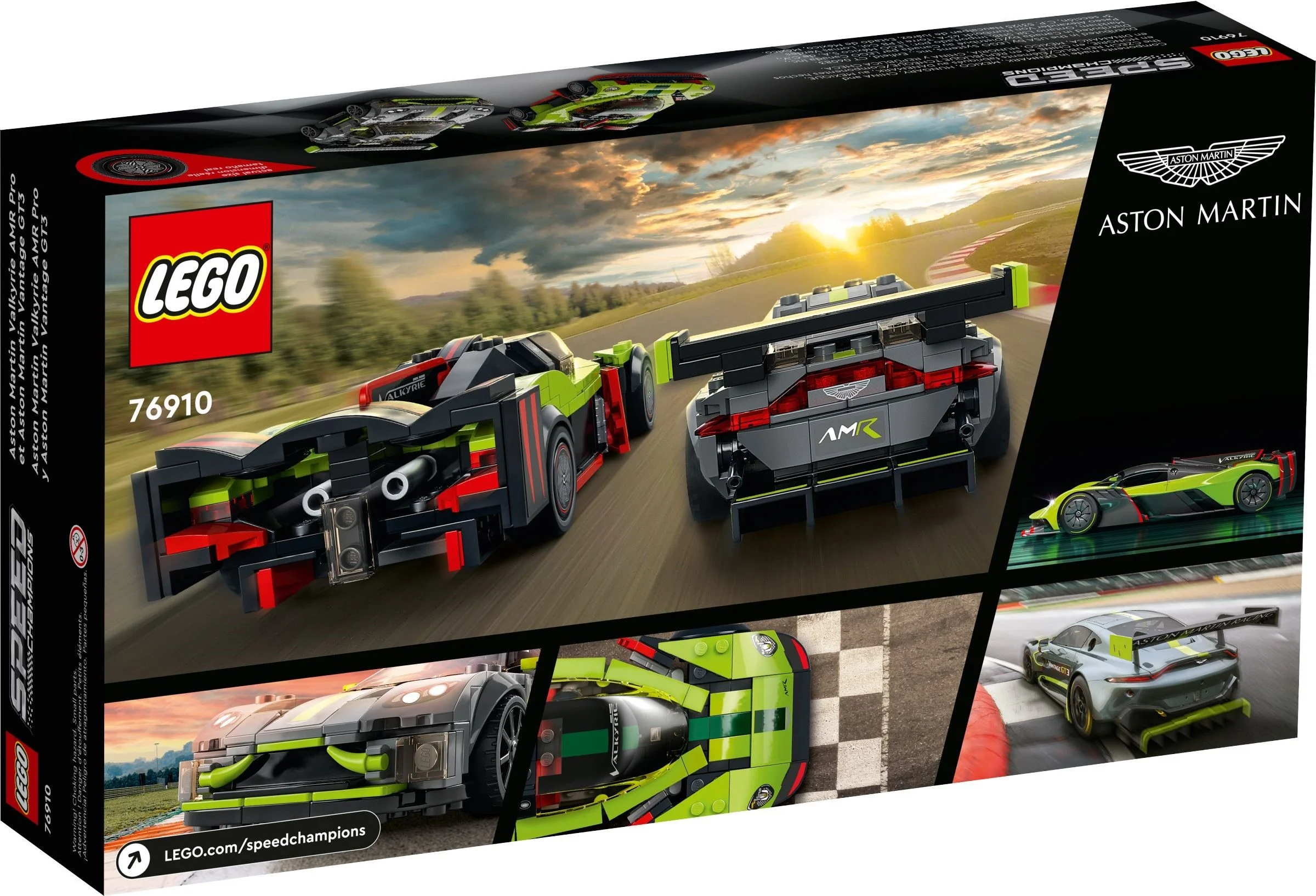 LEGO® 76910 Aston Martin Valkyrie AMR PRO i Aston Martin Vantage GT3 - zdjęcie 5
