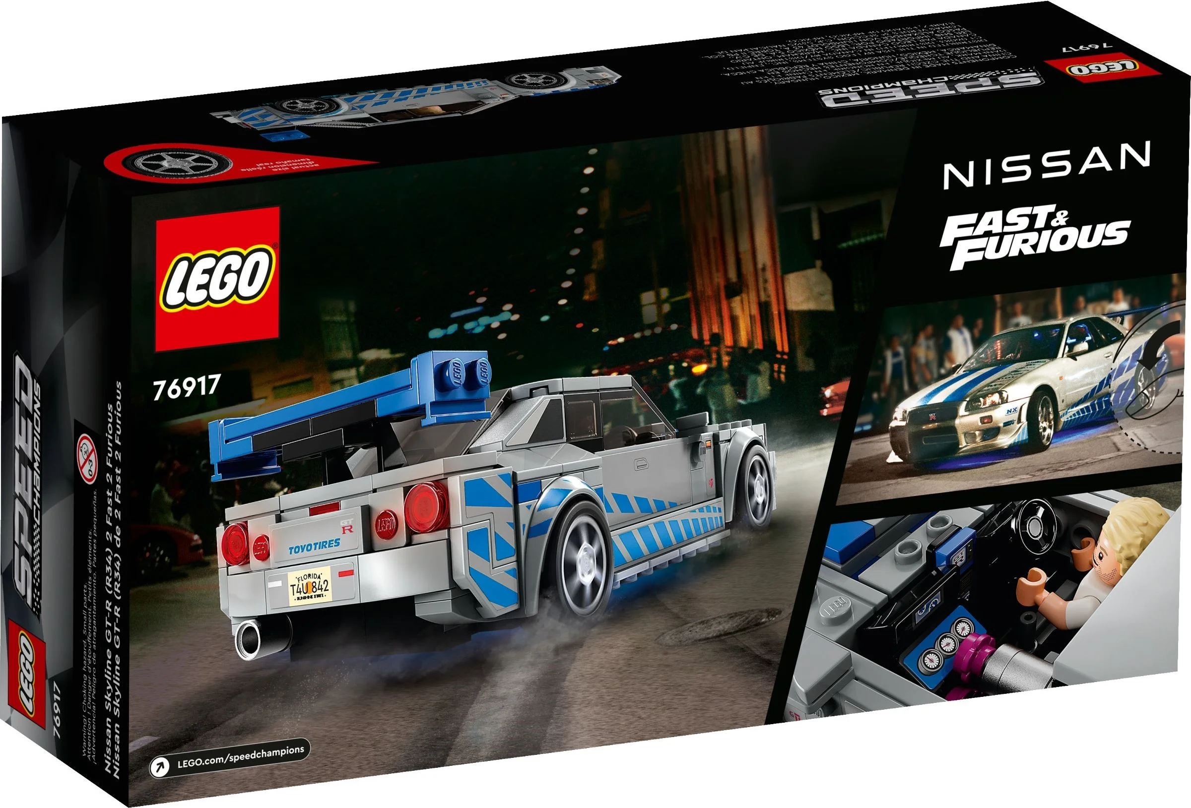 LEGO® 76917 Nissan Skyline GT-R (R34) z filmu „Za szybcy, za wściekli" - zdjęcie 7