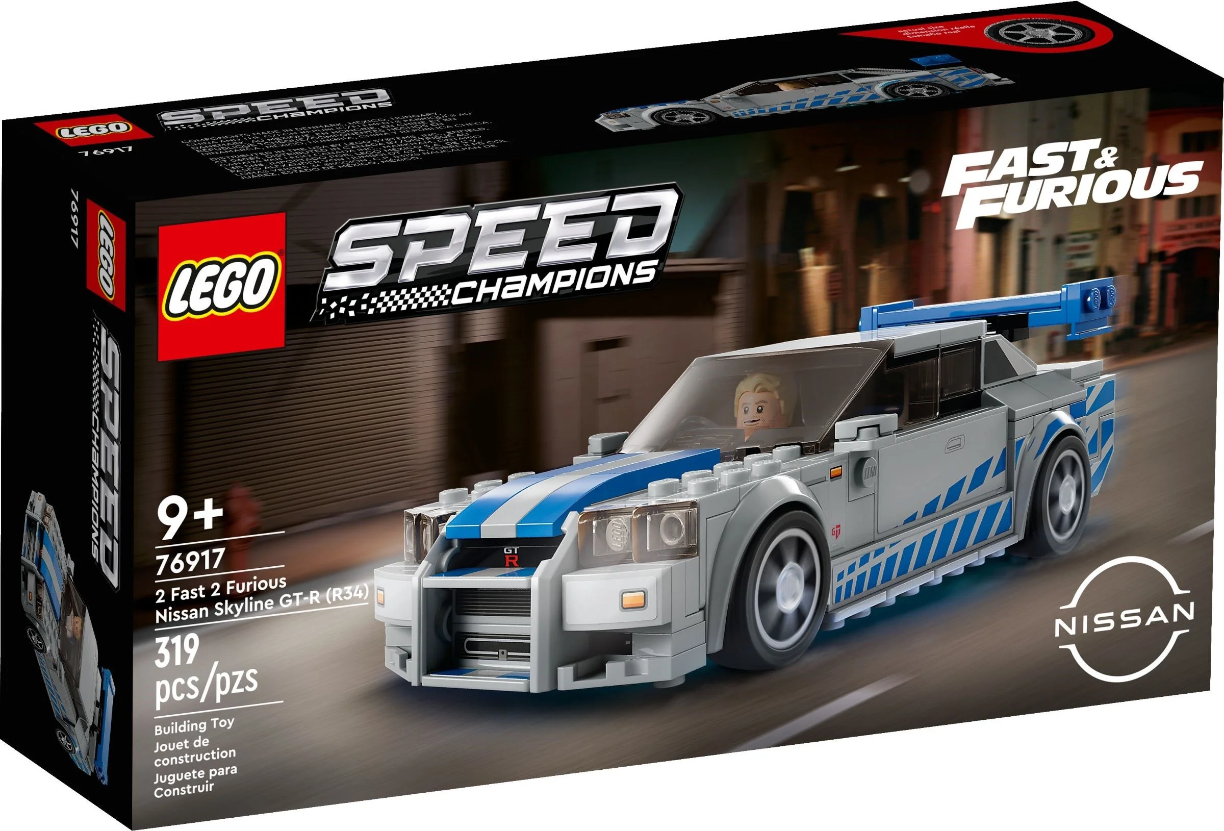 Nissan Skyline GT-R (R34) z filmu „Za szybcy, za wściekli"