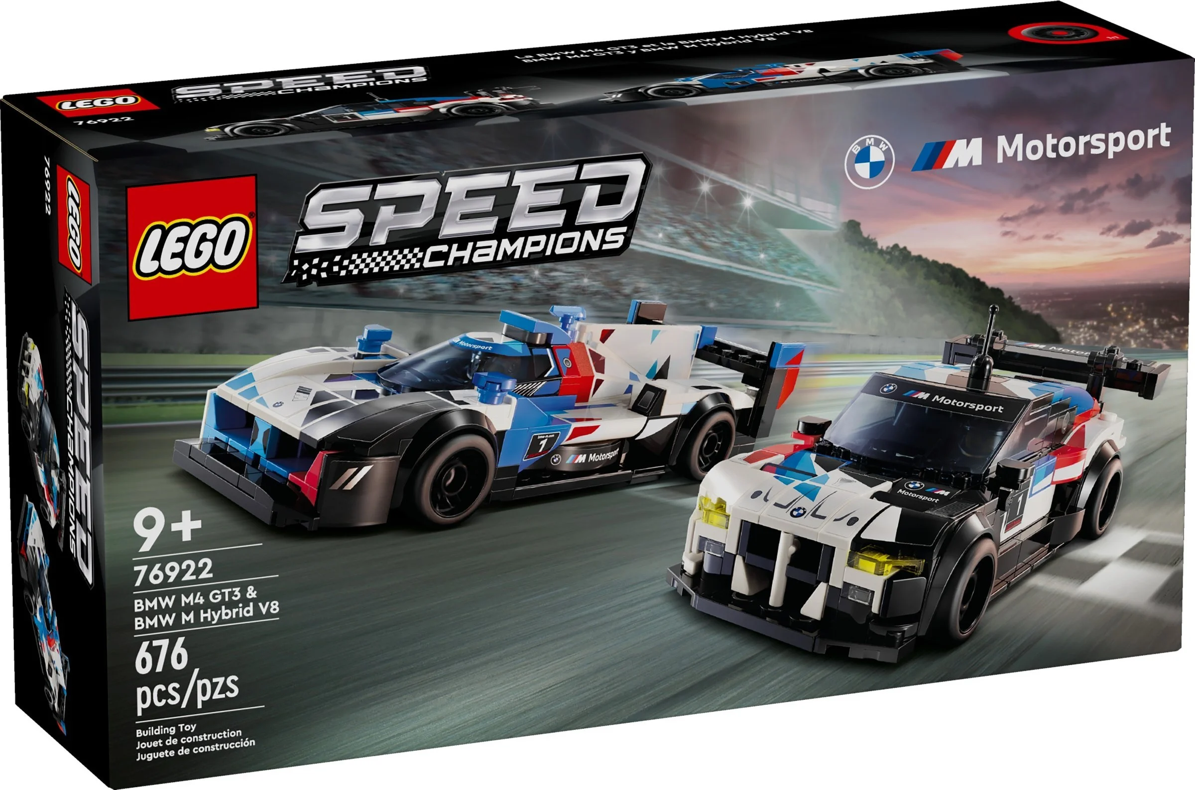 Samochody wyścigowe BMW M4 GT3 & BMW M Hybrid V8