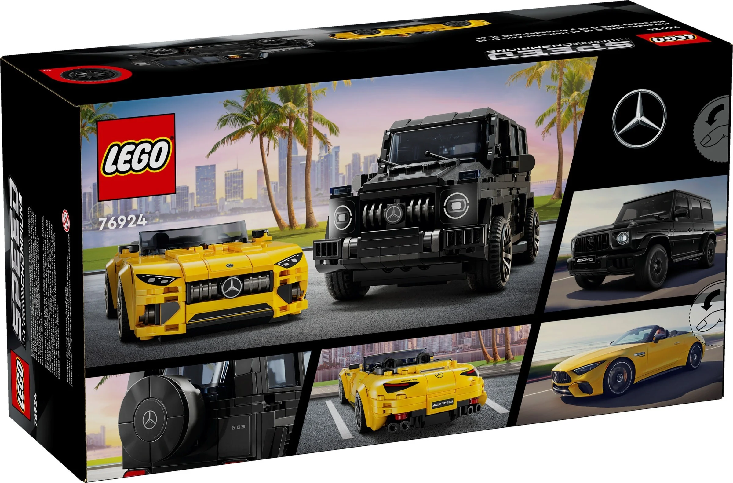 LEGO® 76924 Mercedes-AMG G 63 i Mercedes-AMG SL 63 - zdjęcie 6