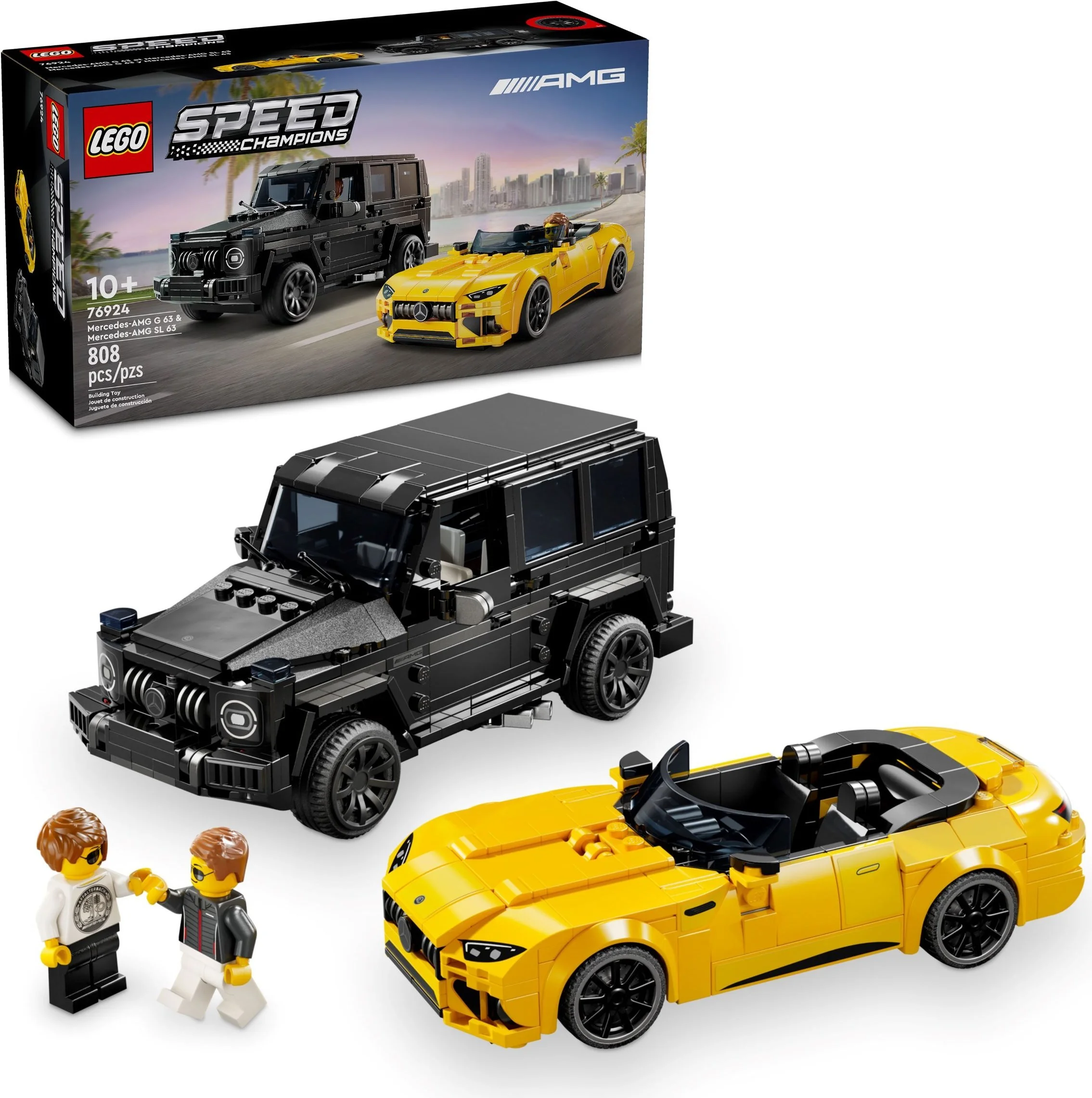 LEGO® 76924 Mercedes-AMG G 63 i Mercedes-AMG SL 63 - zdjęcie 7