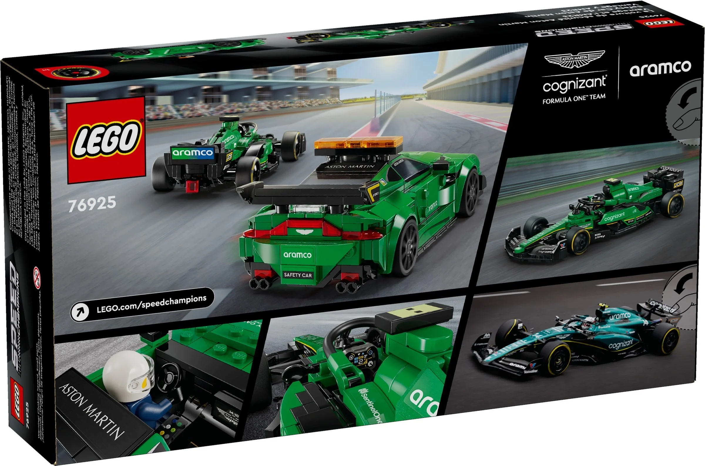 LEGO® 76925 Samochód bezpieczeństwa Aston Martin i AMR23 - zdjęcie 7