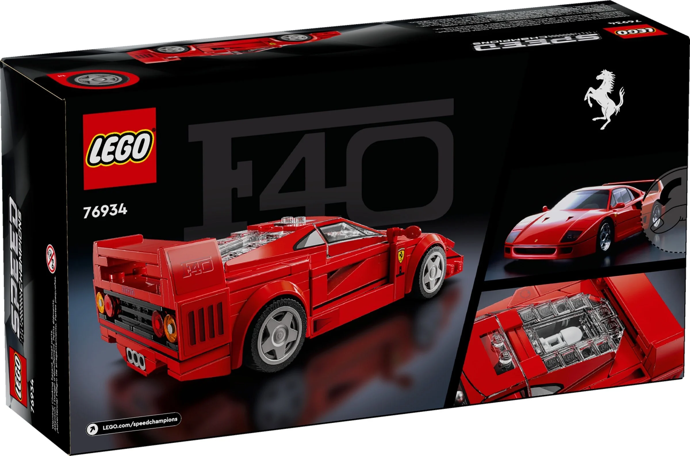 LEGO® 76934 Supersamochód Ferrari F40 - zdjęcie 2