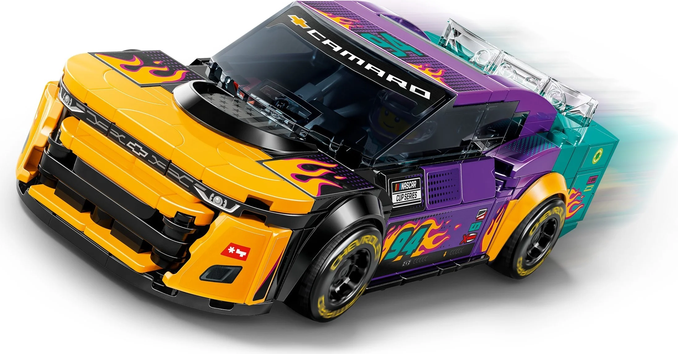 LEGO® 76935 Klocki Lego Speed Champions Nascar Chevrolet Camaro ZL1 328 elementów - zdjęcie 7