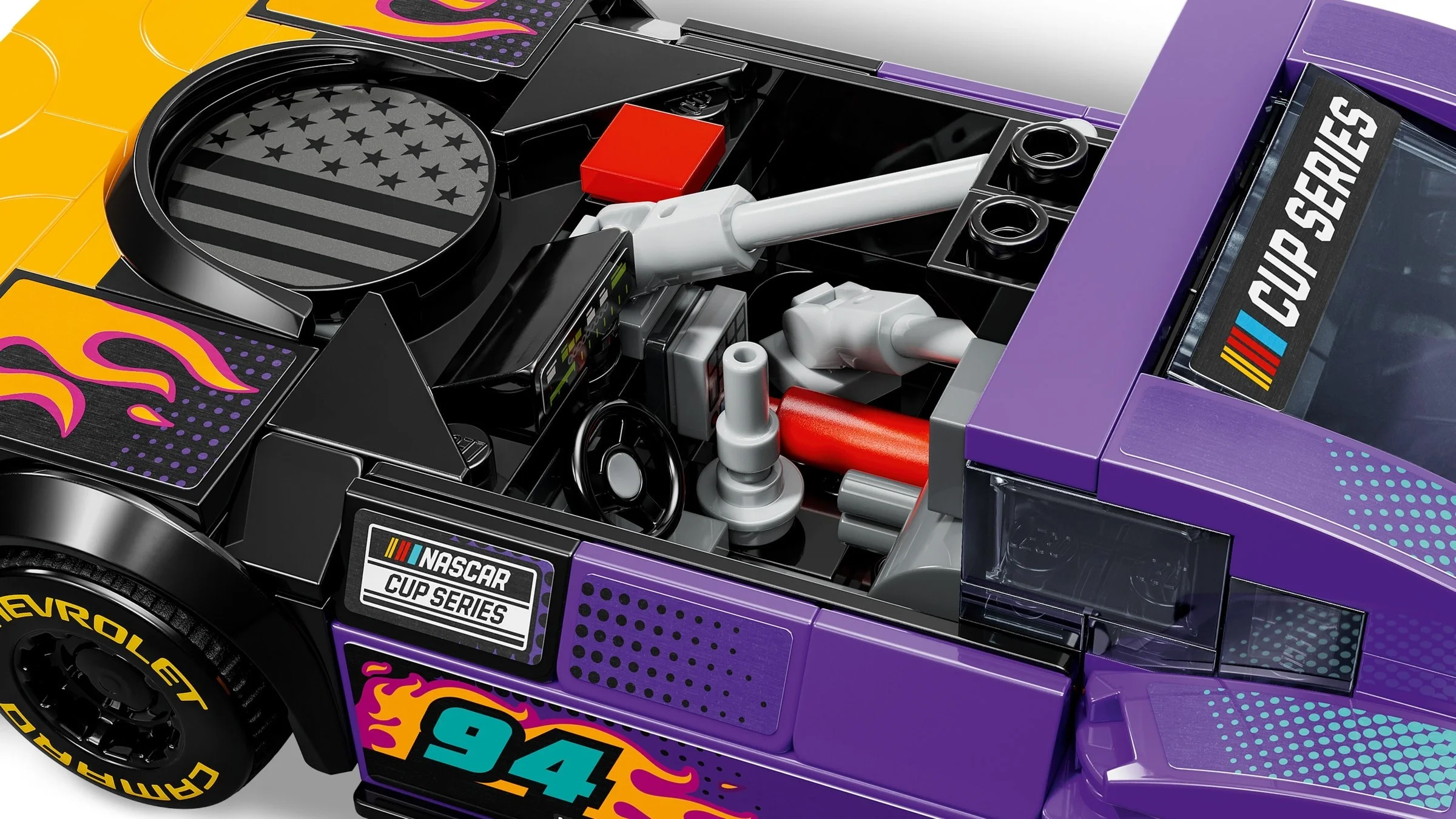 LEGO® 76935 Klocki Lego Speed Champions Nascar Chevrolet Camaro ZL1 328 elementów - zdjęcie 10