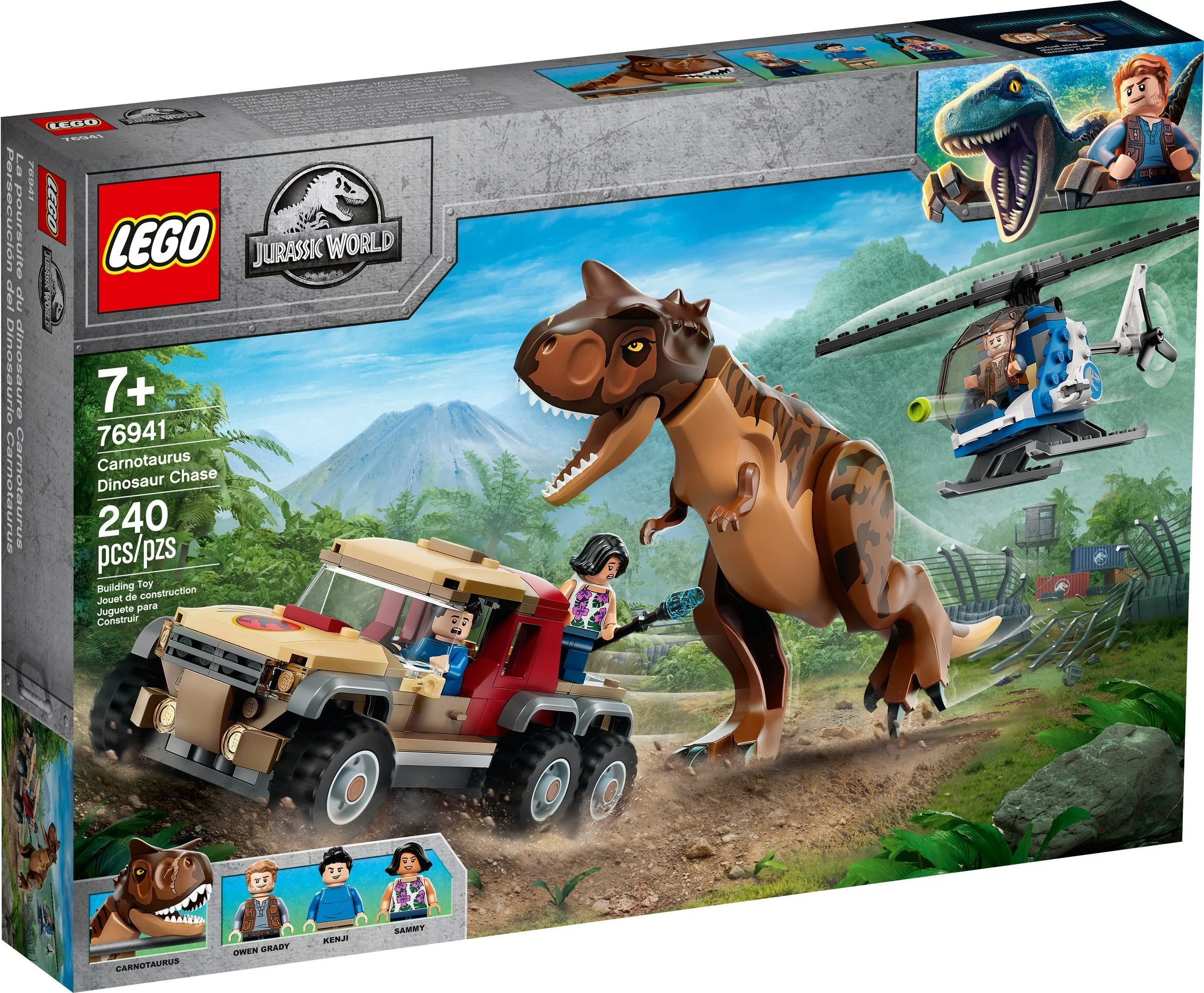 LEGO® 76941 Pościg za karnotaurem - zdjęcie 2