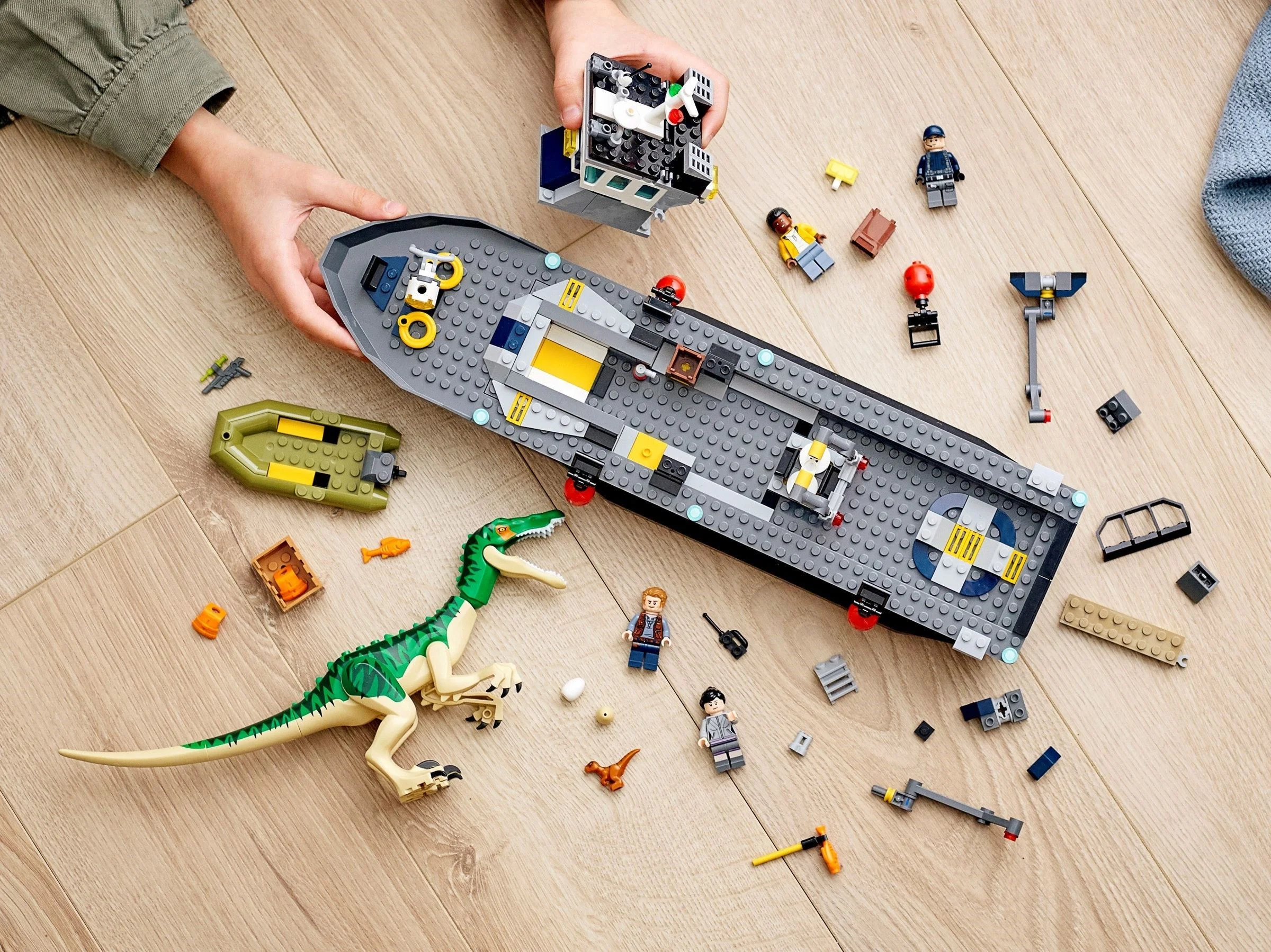 LEGO® 76942 Barionyks i ucieczka łodzią - zdjęcie 10
