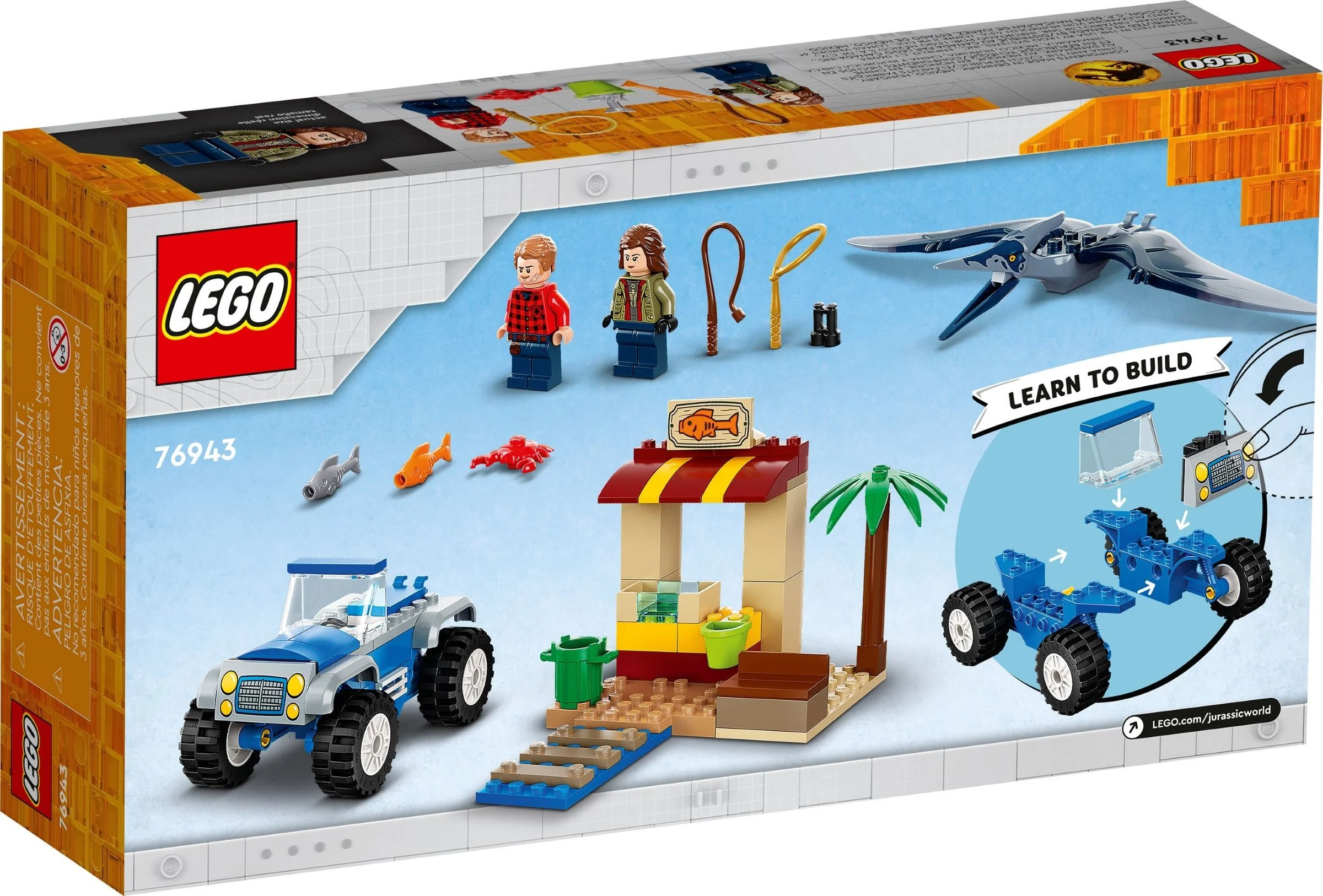 LEGO® 76943 Pościg za pteranodonem - zdjęcie 6