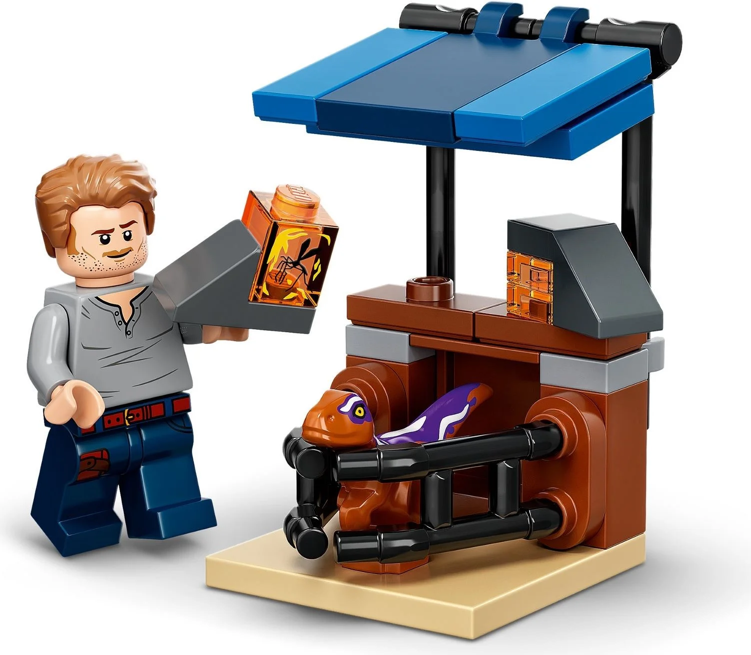 LEGO® 76945 Atrociraptor: pościg na motocyklu - zdjęcie 4