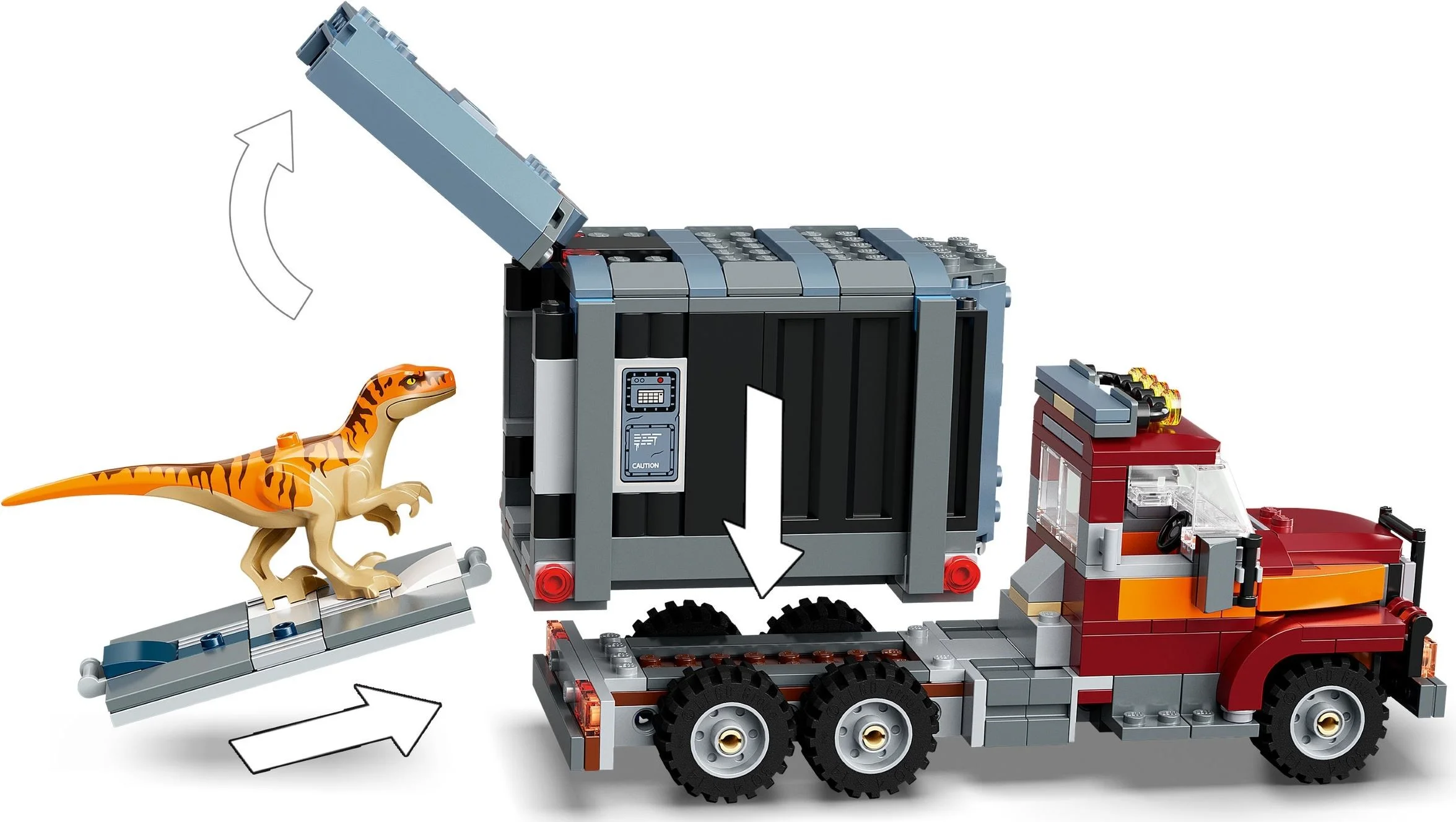 LEGO® 76948 Ucieczka tyranozaura i atrociraptora - zdjęcie 6