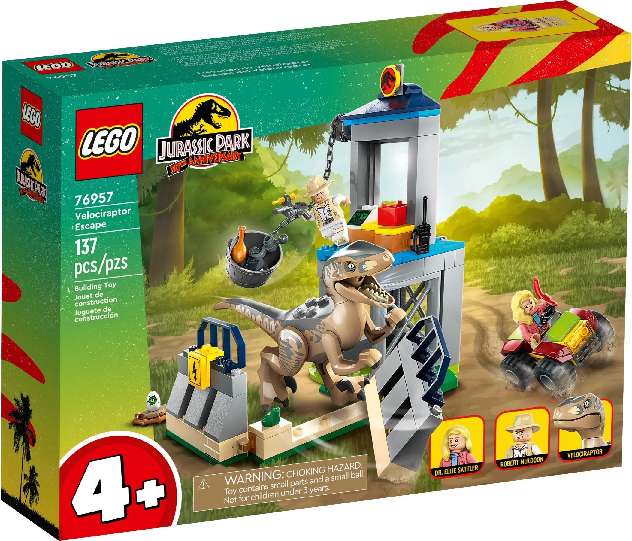 LEGO® 76957 Ucieczka welociraptora - zdjęcie 2