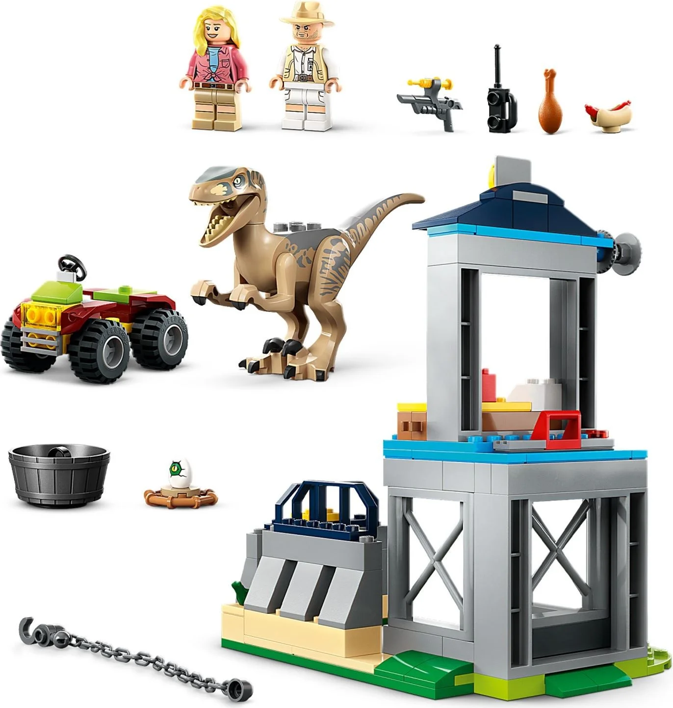 LEGO® 76957 Ucieczka welociraptora - zdjęcie 3