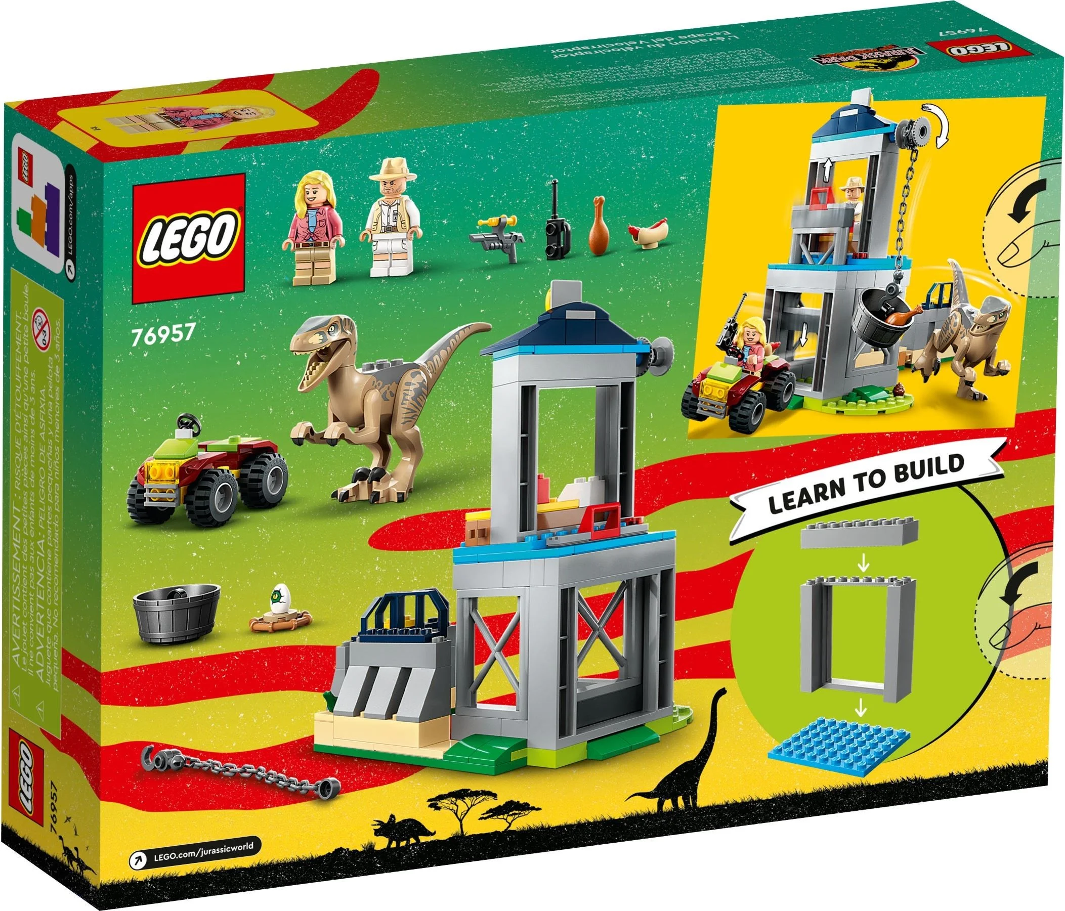 LEGO® 76957 Ucieczka welociraptora - zdjęcie 6