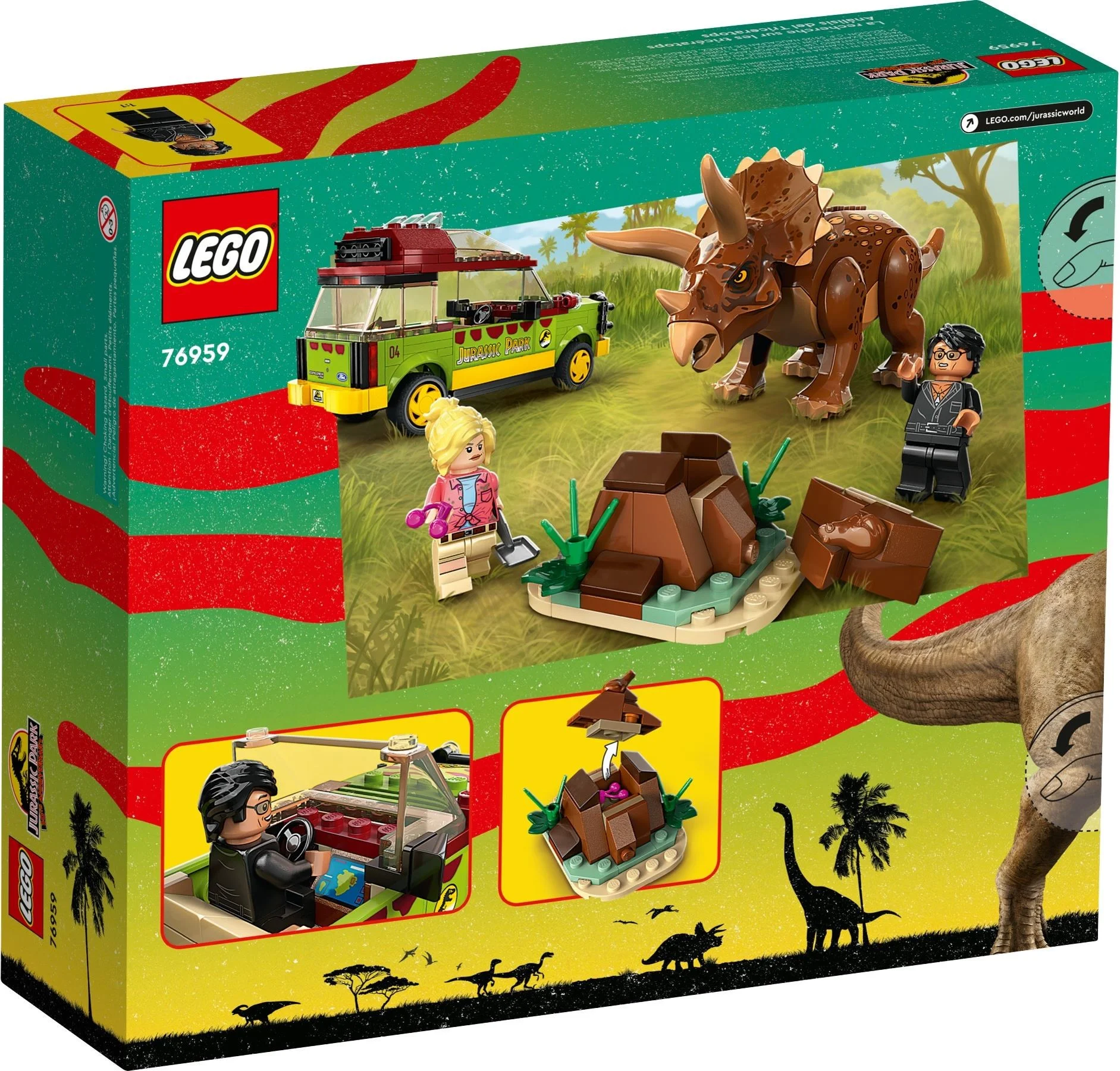 LEGO® 76959 Badanie triceratopsa - zdjęcie 6