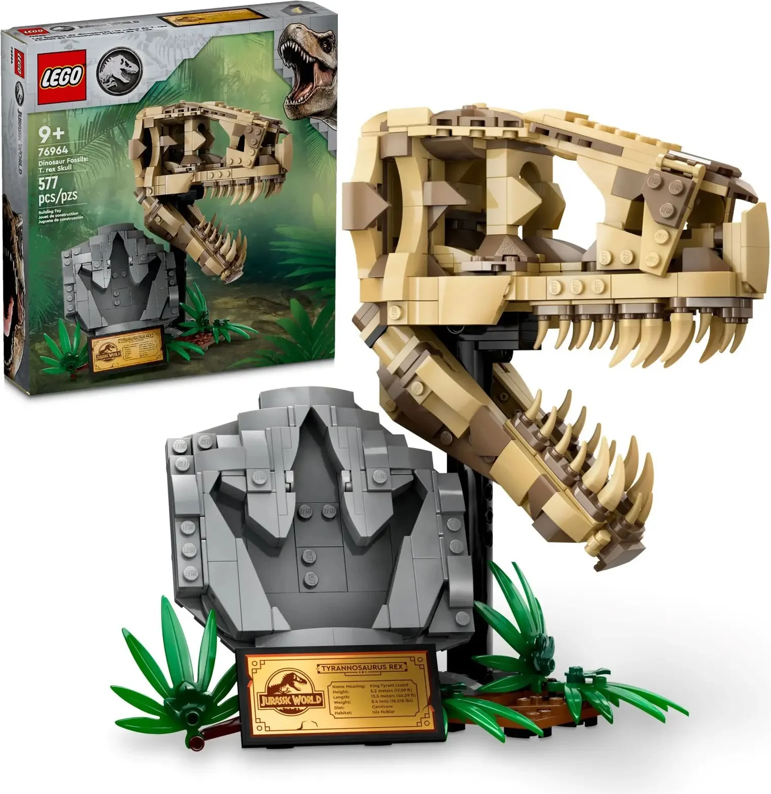 LEGO® 76964 Czaszka Tyranozaura Szkielety Dinozaurów - zdjęcie 2